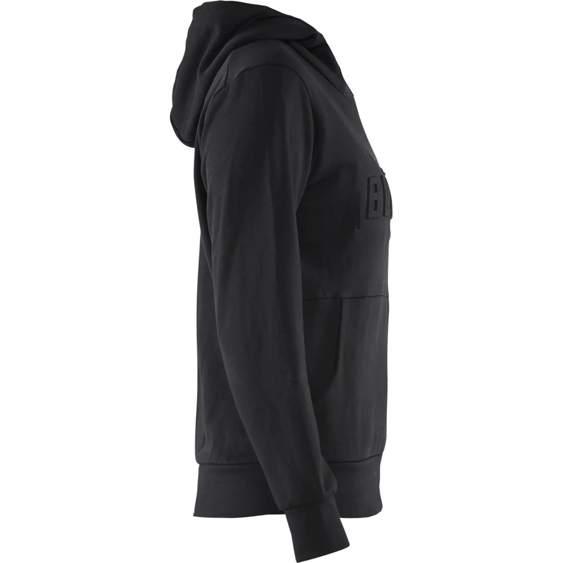 Blåkläder 356011589900, 3D Damen Kapuzen Sweatshirt, Schwarz, image 2