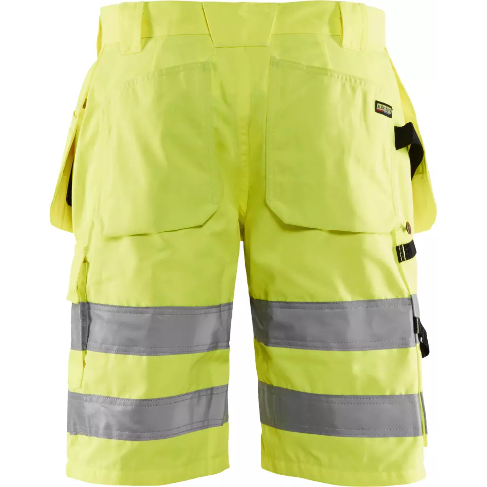 Blaklader 153518113300, High Vis Shorts, Yellow, image 4, gallery thumbnail