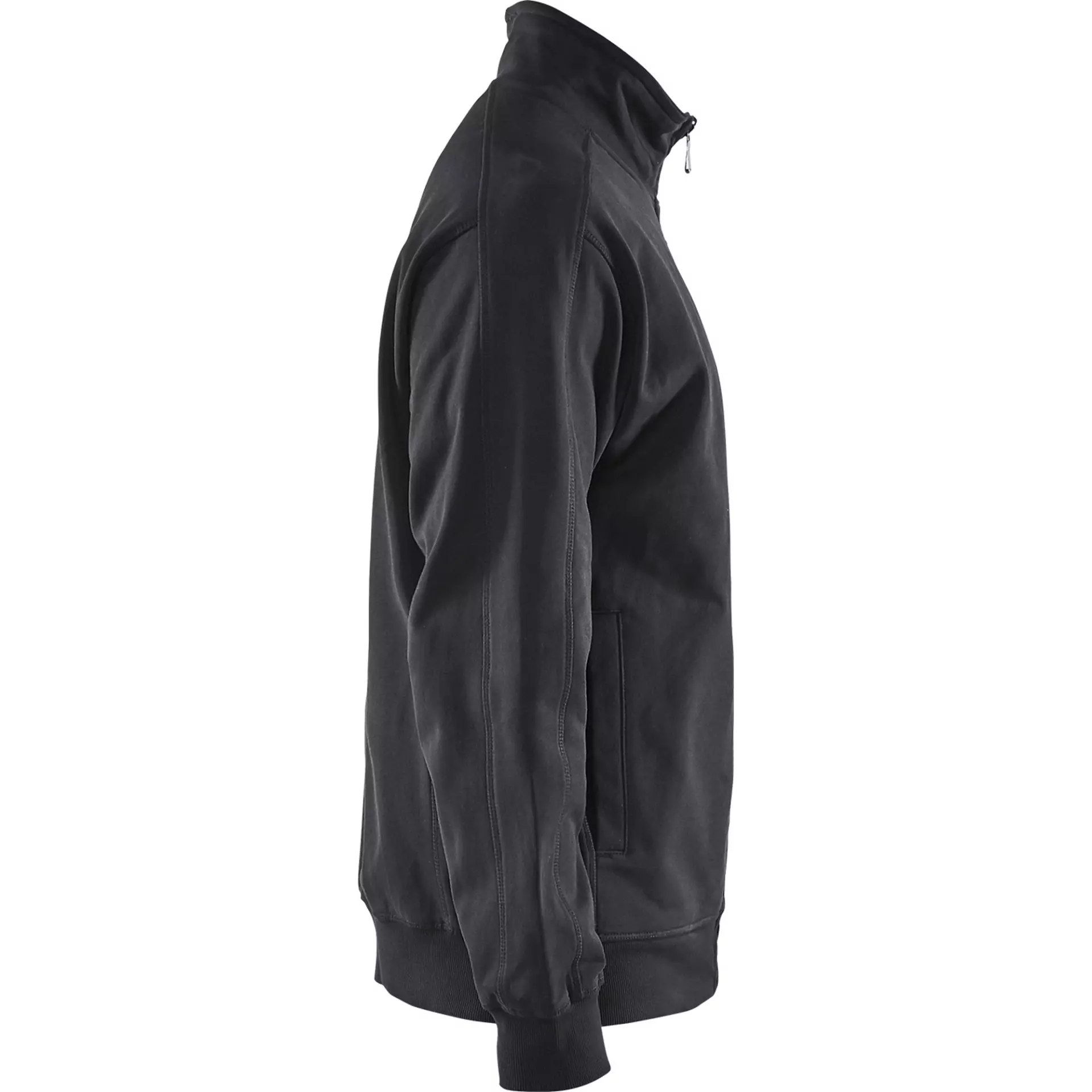 Blåkläder 334910489900, Zip Sweatshirt, Black, image 2