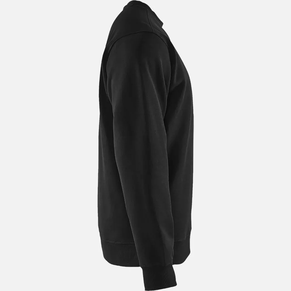 Blaklader 336410489900, Sweatshirt, Black, image 2, gallery thumbnail