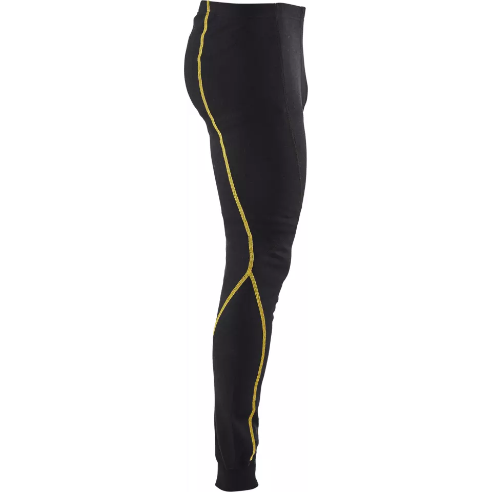 Blaklader 188910759900, Merino Wool Flame Retardant Long Johns, Black, image 2, gallery thumbnail