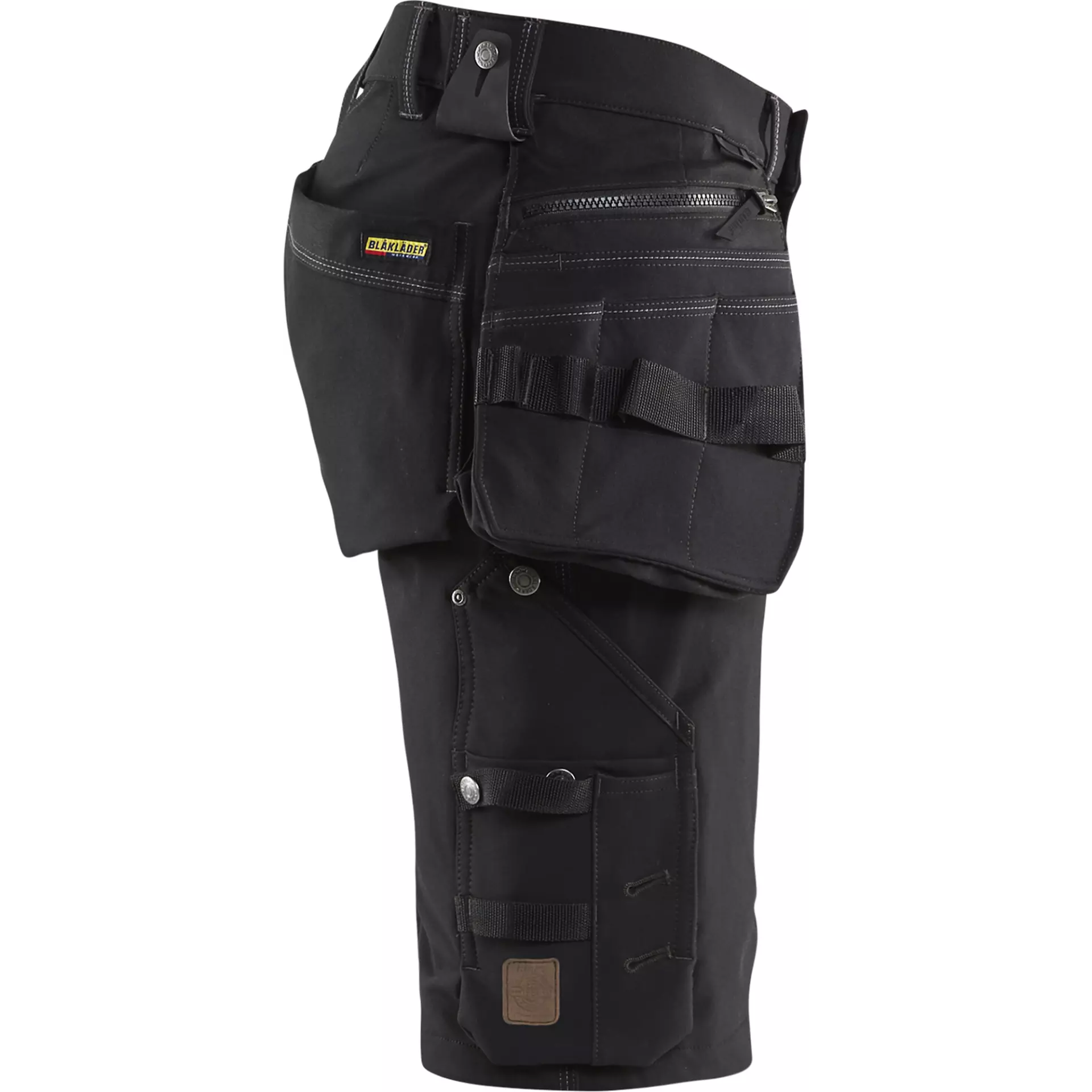 Blaklader 198816449900, X1900 4-Way Stretch Craftsman Shorts, Black, image 2