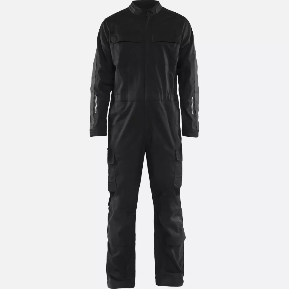 Blaklader 614418329998, Industrie Stretch Overall, Schwarz/Dunkelgrau, image 1, gallery thumbnail