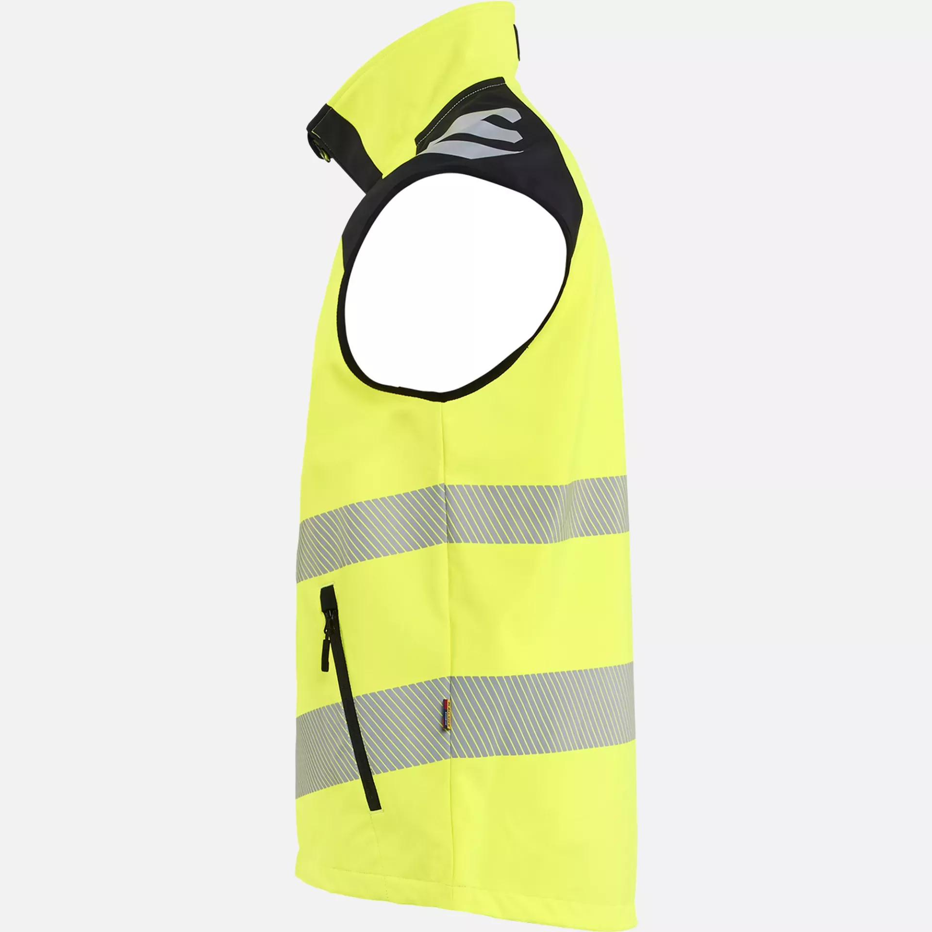 Blaklader 309125133399, High Vis Softshell Vest, High Vis Yellow/Black, image 2