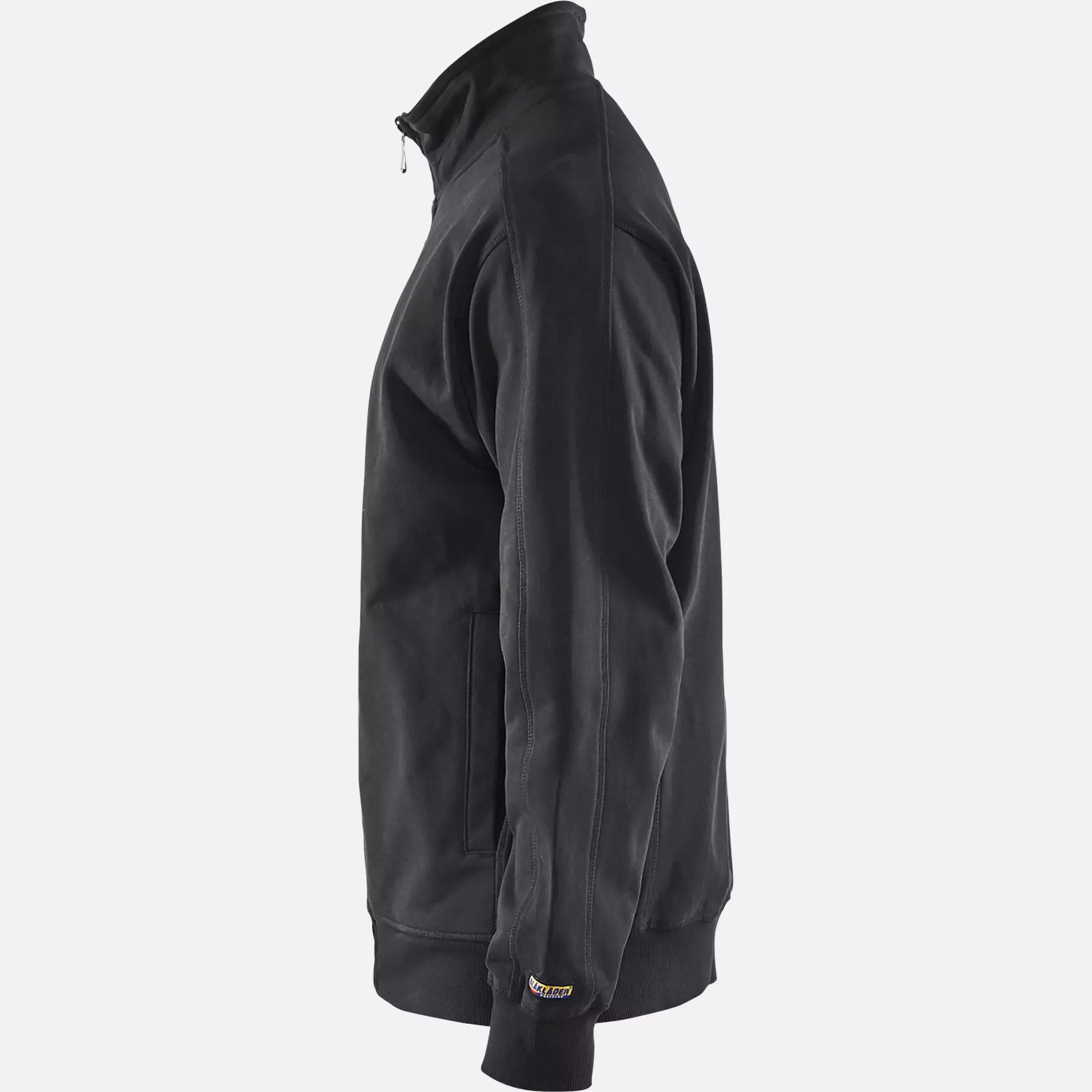 Blaklader 334910489900, Zip Sweatshirt, Black, image 3