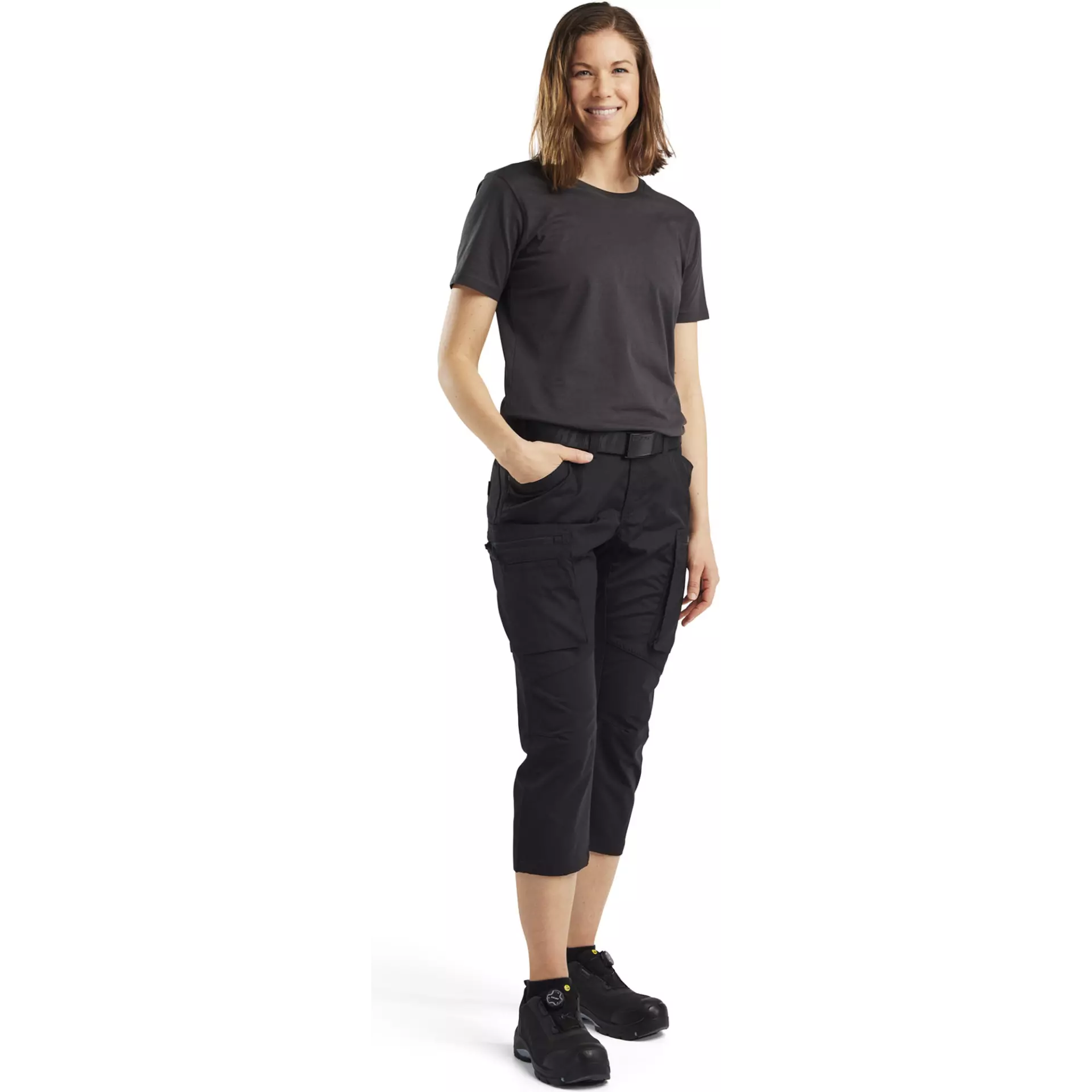 Blaklader 712918459900, Women's Stretch Pirate Trousers, Black, image 5