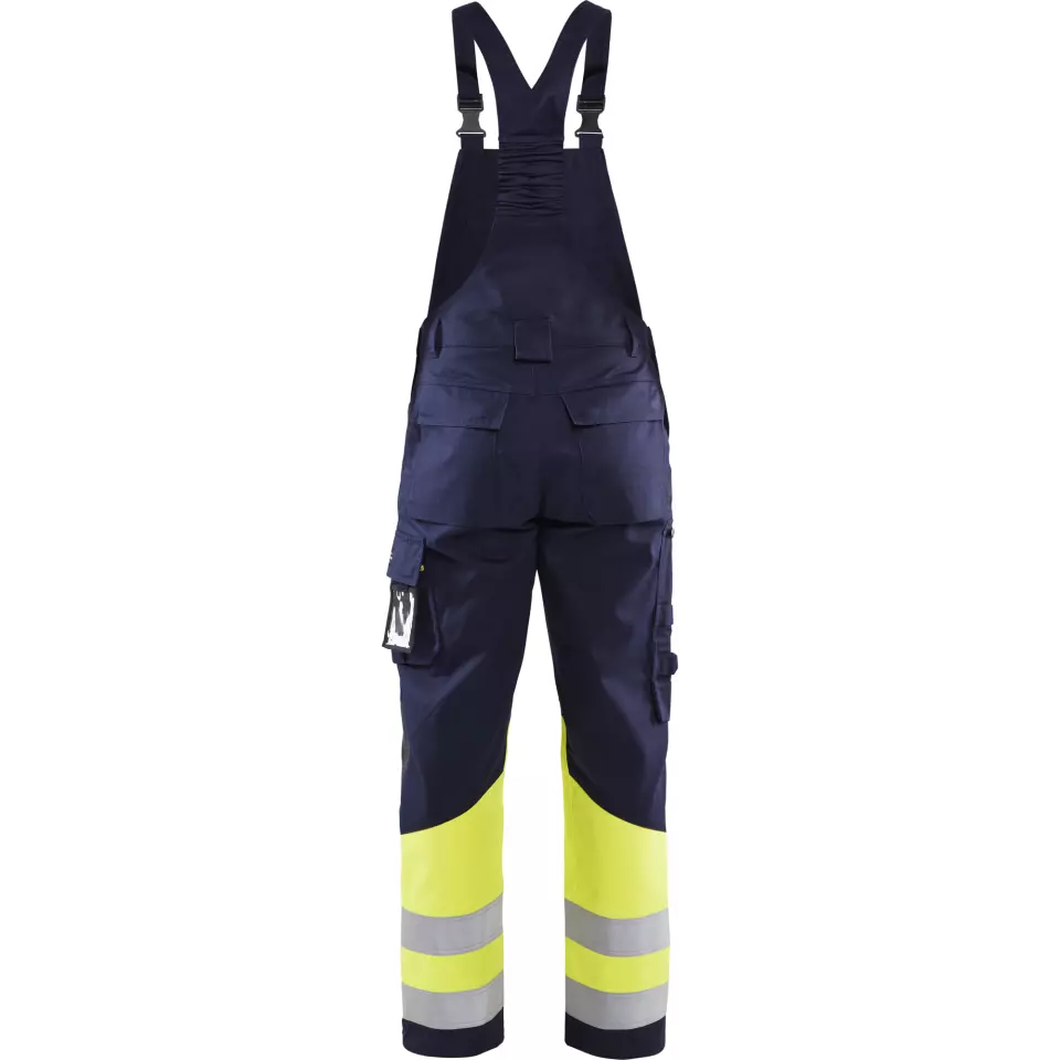Blaklader 260715148933, Multi-Norm Bib and Brace, Navy/Yellow, image 4, gallery thumbnail