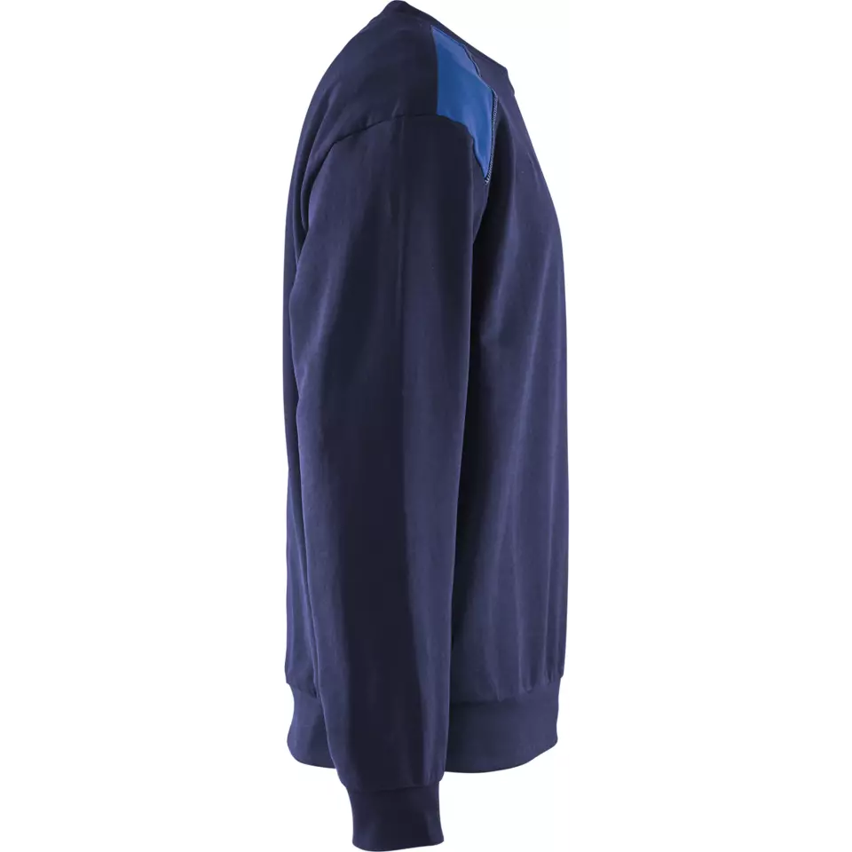 Blaklader 358011588985, Sweatshirt, Marineblau/Kornblau, image 2, gallery thumbnail