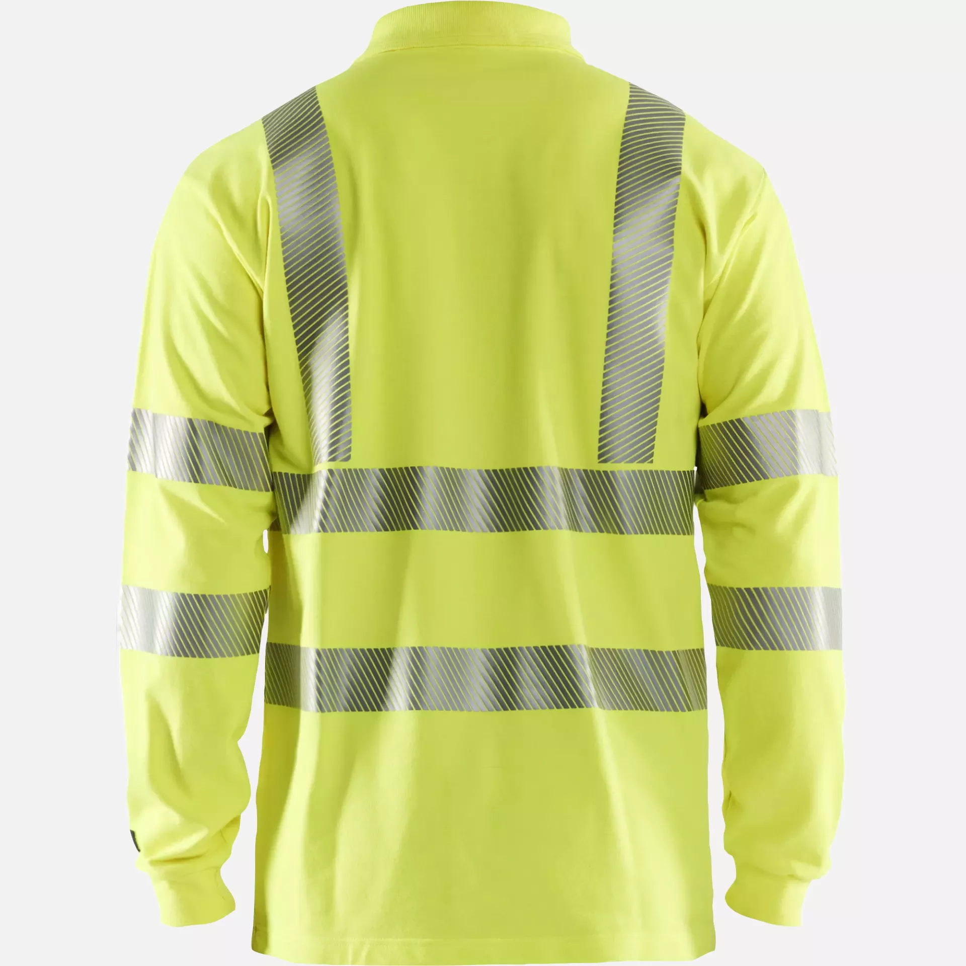 Blaklader 343917413300, Long Sleeve Multinorm Polo Shirt, Yellow, image 4