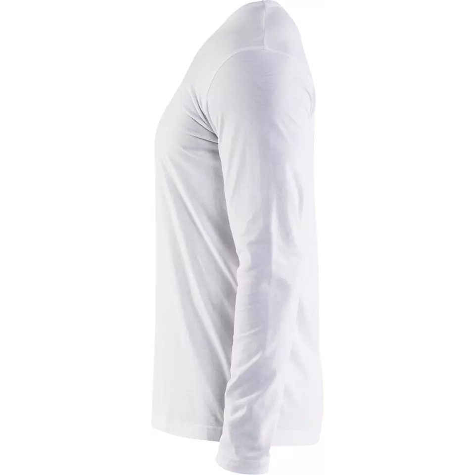 Blaklader 350010421000, Long Sleeve T-Shirt, White, image 3, gallery thumbnail