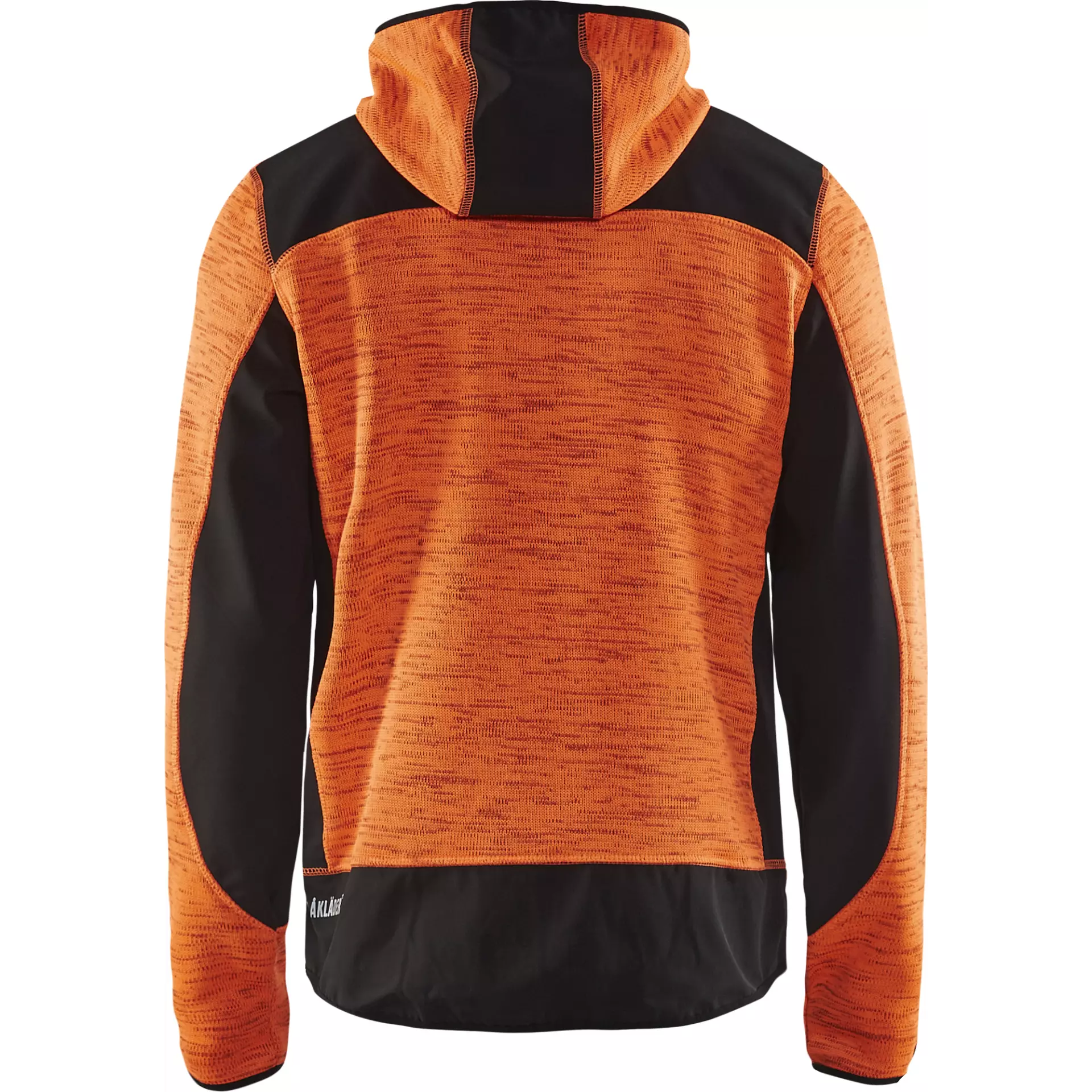 Blaklader 493021175399, Softshell Knitted Jacket, Orange/Black, image 4