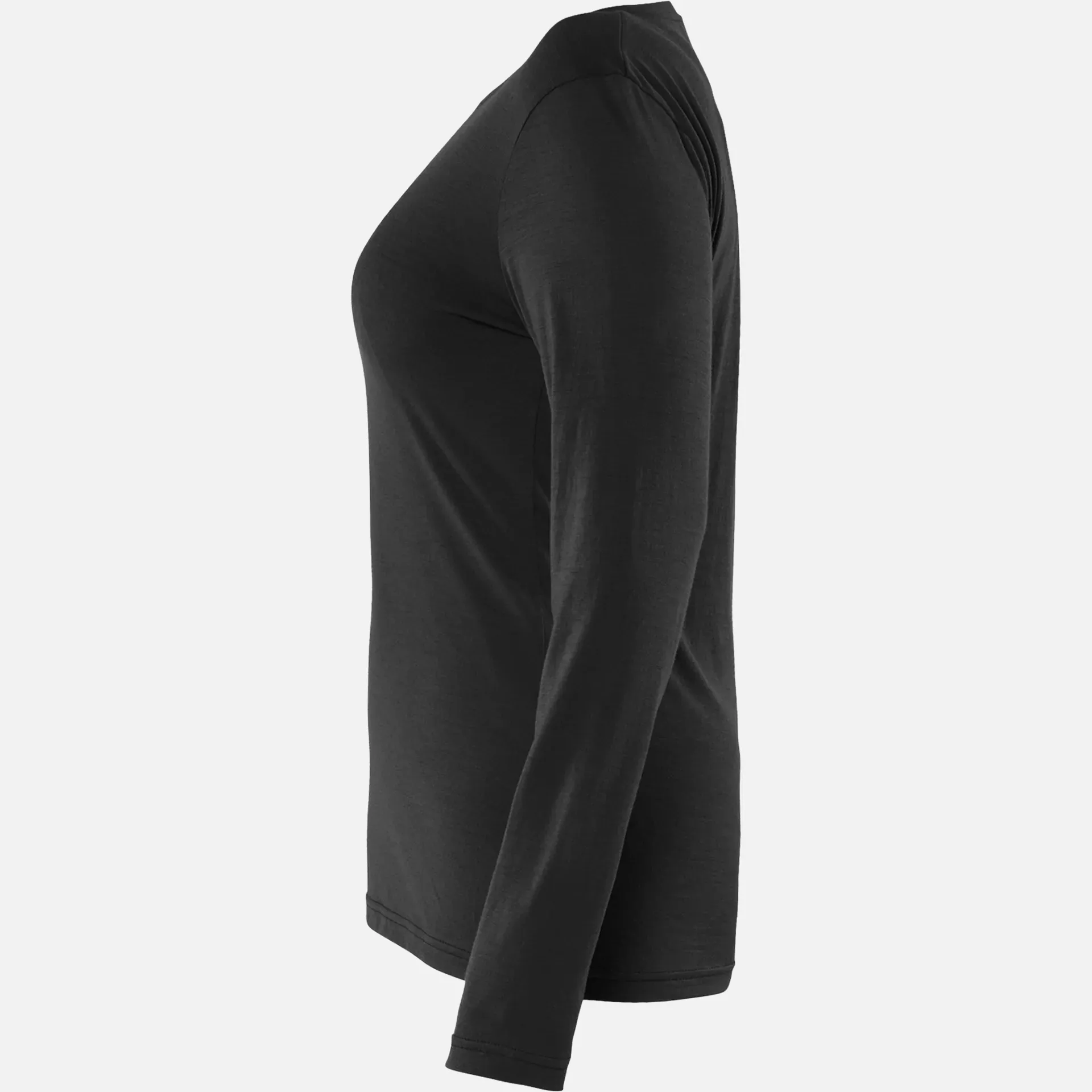 Blaklader 353917439900, Damen Langarm-T-Shirt aus Merinowolle, Schwarz, image 3