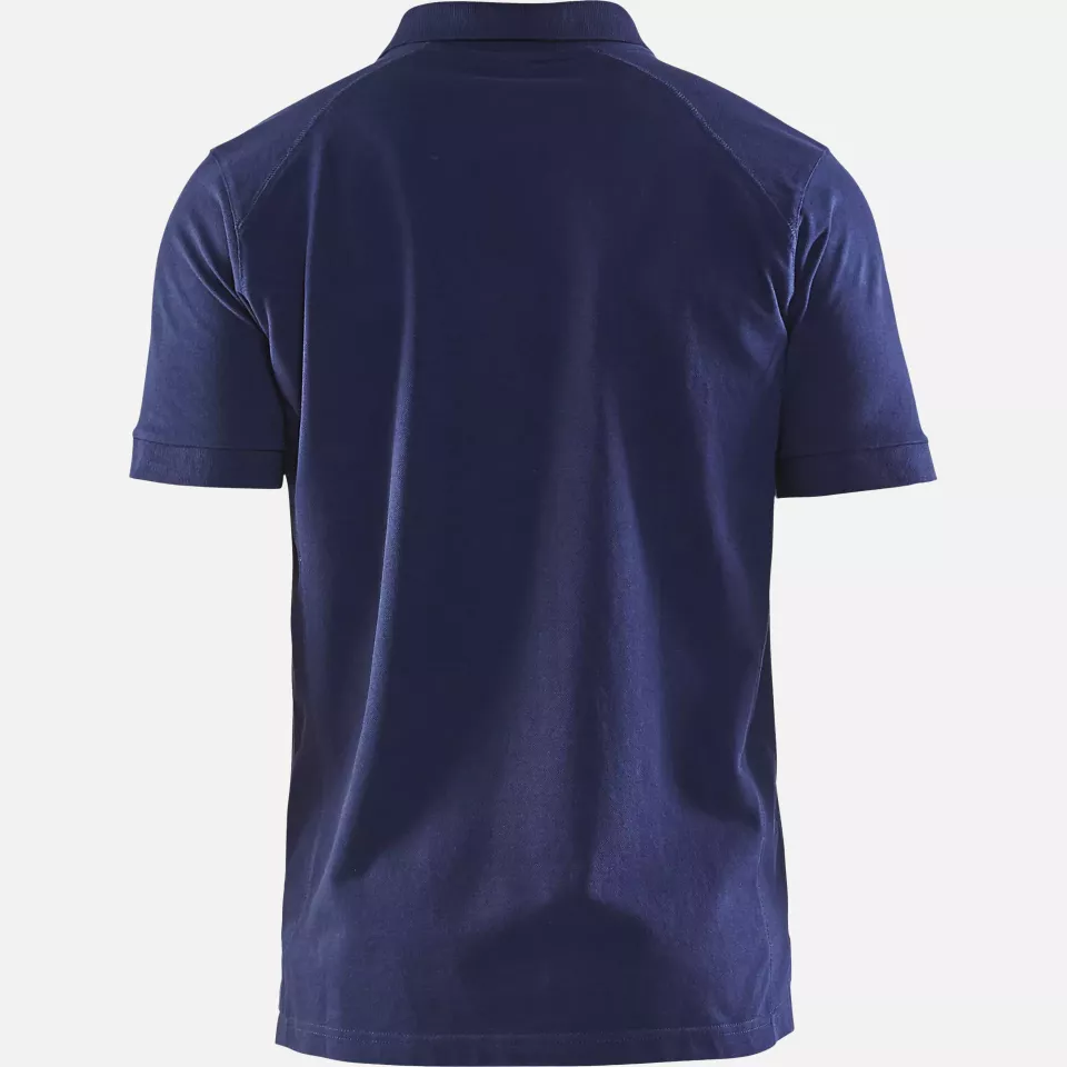 Blaklader 332410508900, Polo Shirt, Navy Blue, image 4, gallery thumbnail