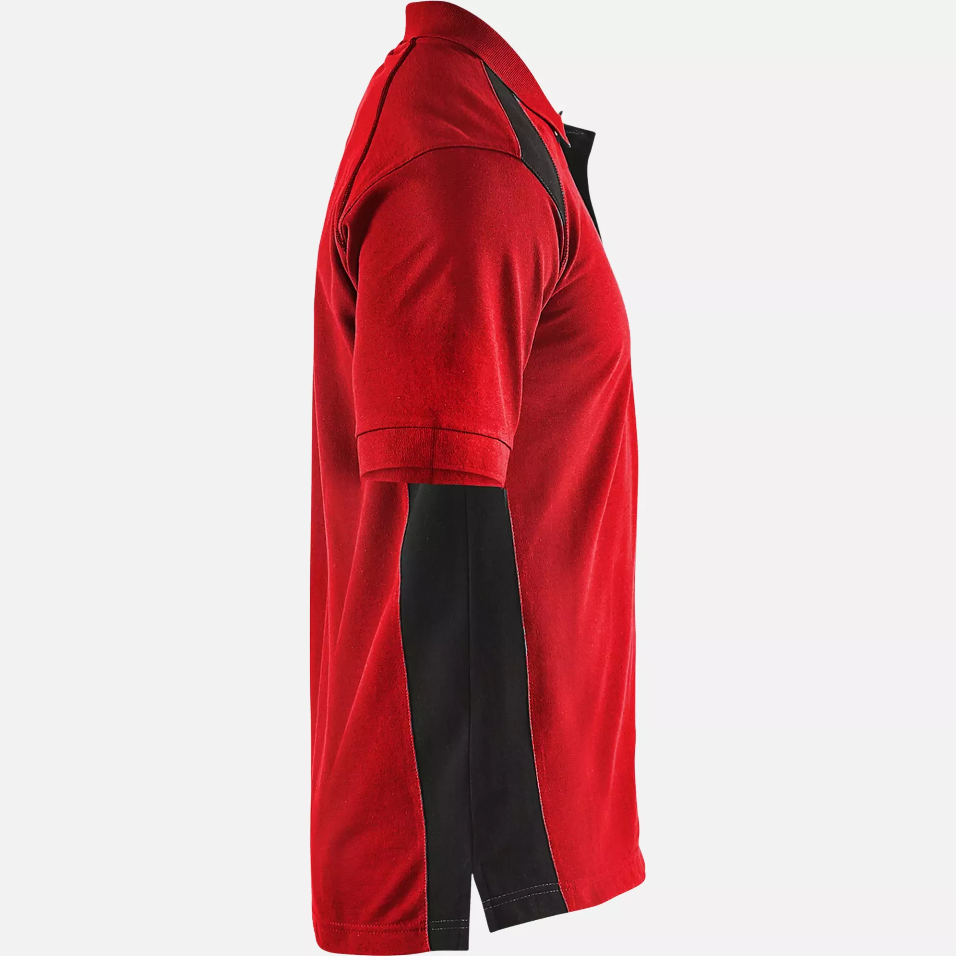 Blaklader 332410505699, Polo Shirt, Red/Black, image 2