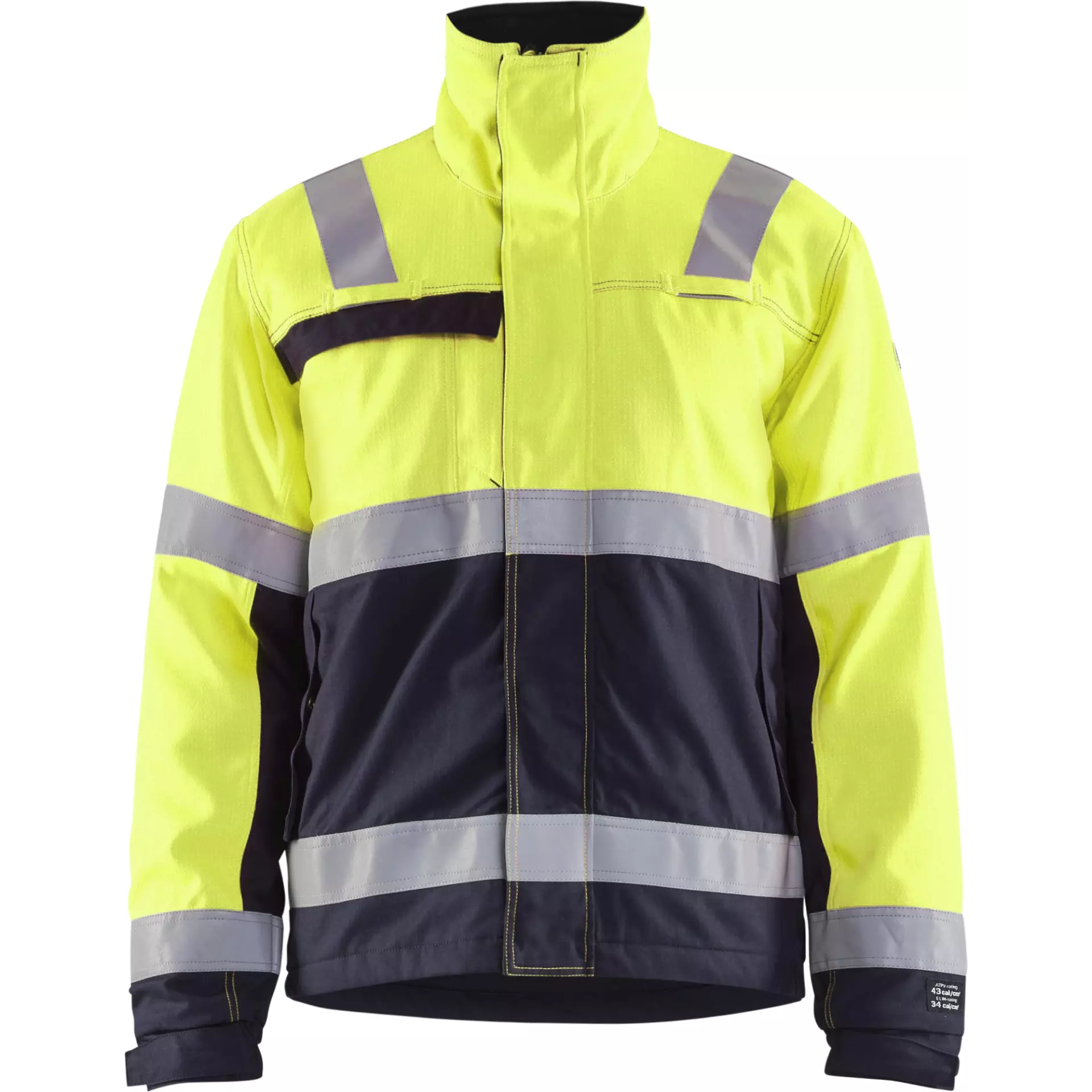 Blaklader 406915143389, Multinorm Winter Jacket, Yellow/Navy