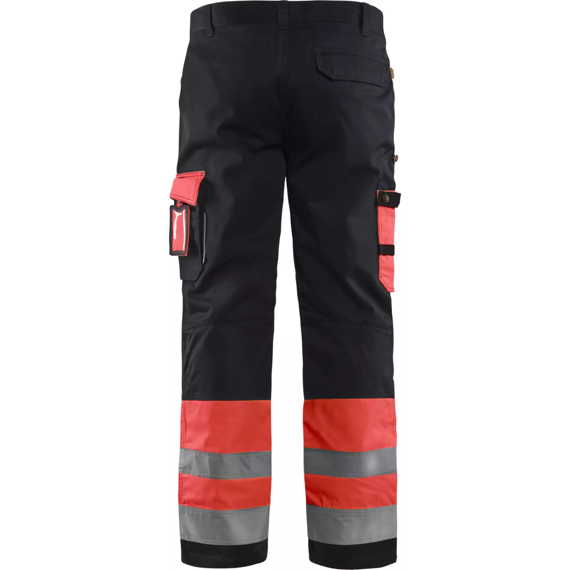 Blåkläder 158418605599, High Vis Work Pants, Red/Black, image 4