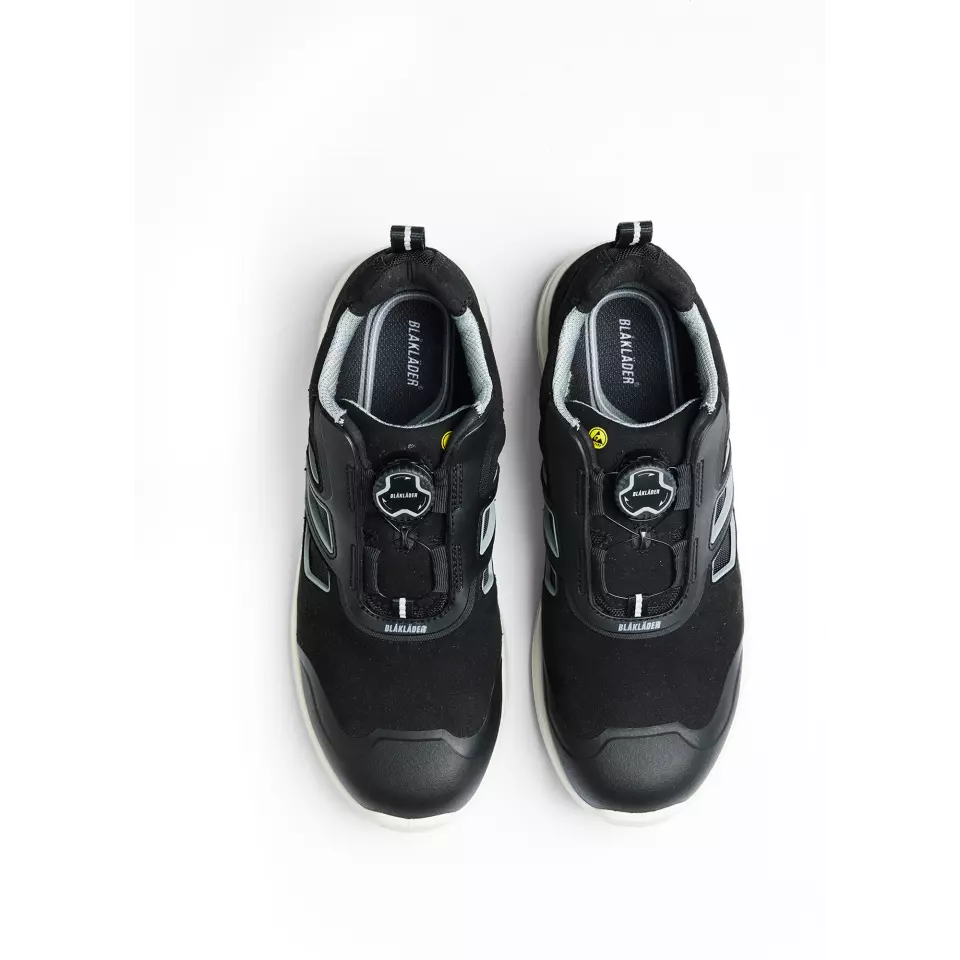 Blaklader 244000009996, CRADLE Safety Shoe, Black/Medium Grey, image 3, gallery thumbnail