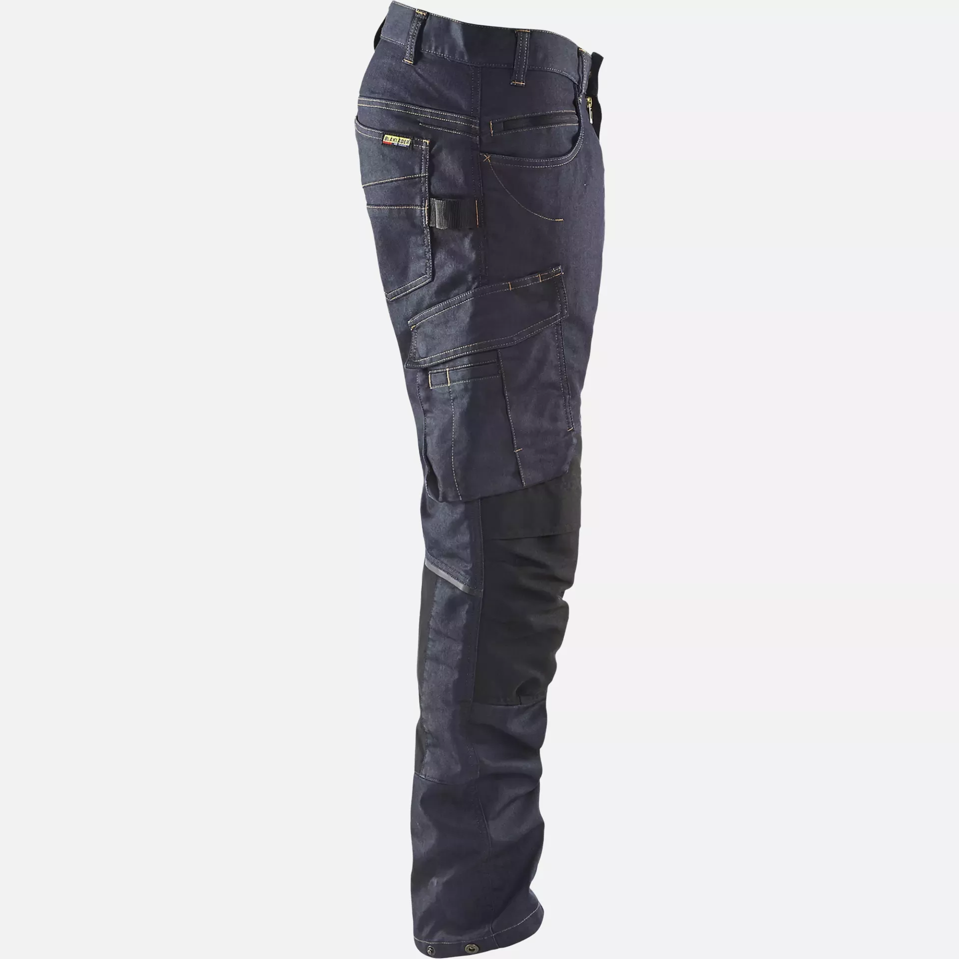 Blaklader 149711418999, Denim Stretch Work Trousers, Navy/Black, image 2