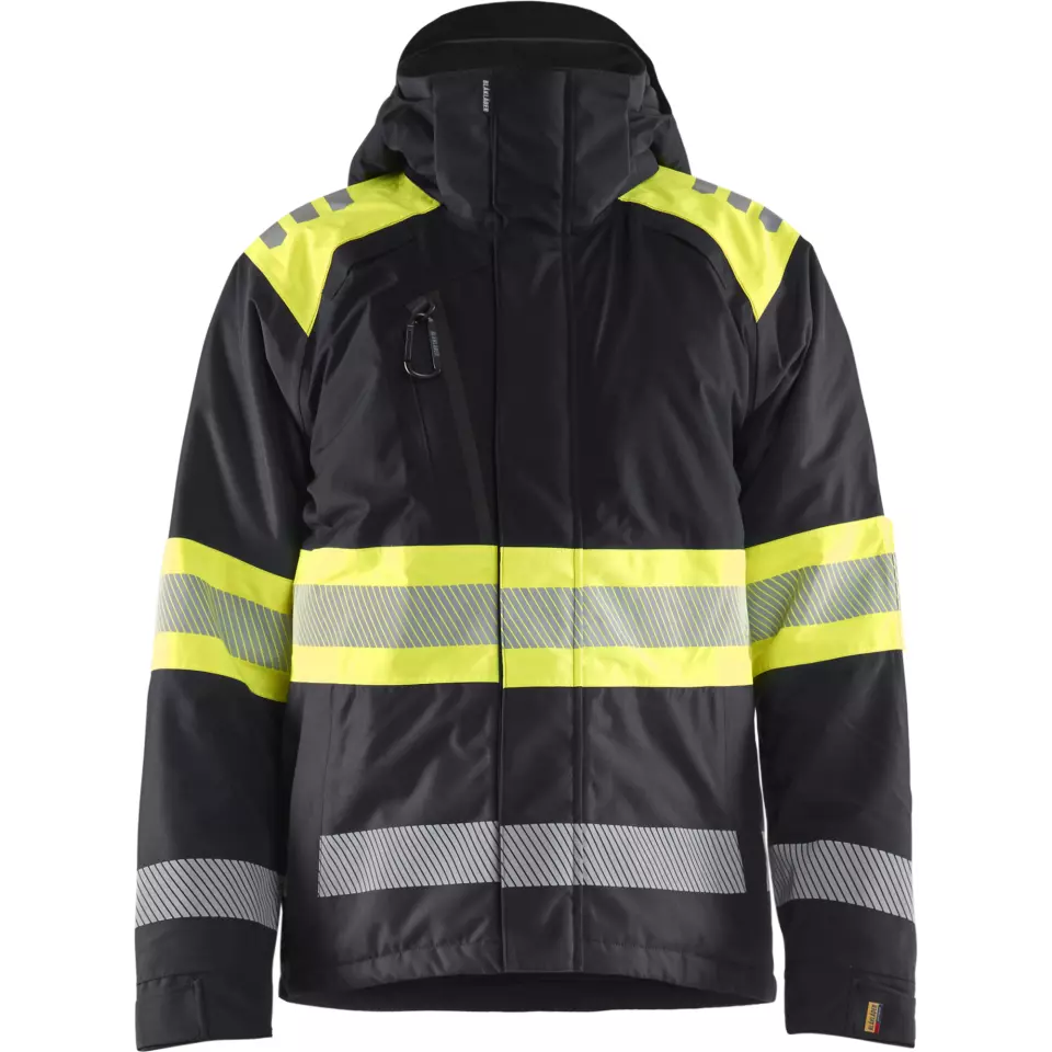 Blaklader 448019779933, High Vis Winterjacke, Schwarz/Gelb, image 1, gallery thumbnail
