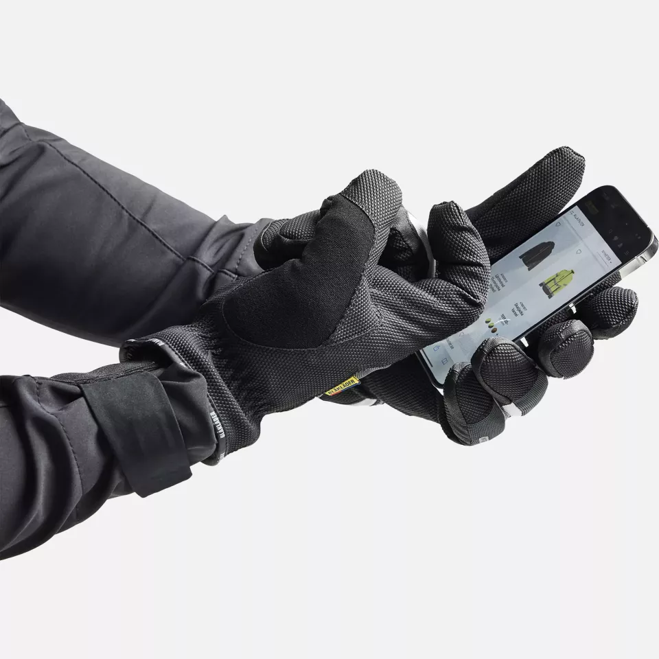 Blaklader 288214159996, Supreme Winter Glove, Black/Medium Grey, image 2, gallery thumbnail