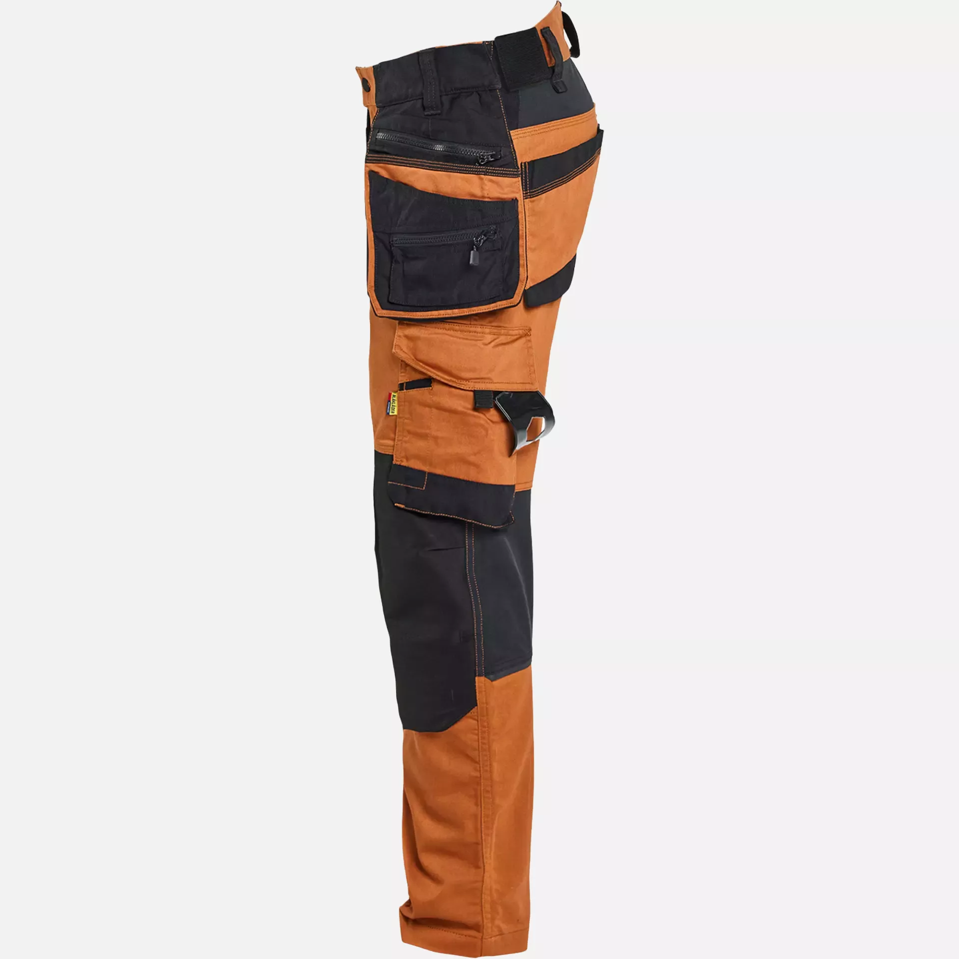 Blaklader 197011494099, STRIKER Stretch Craftsman Work Trousers, Rust/Black, image 3