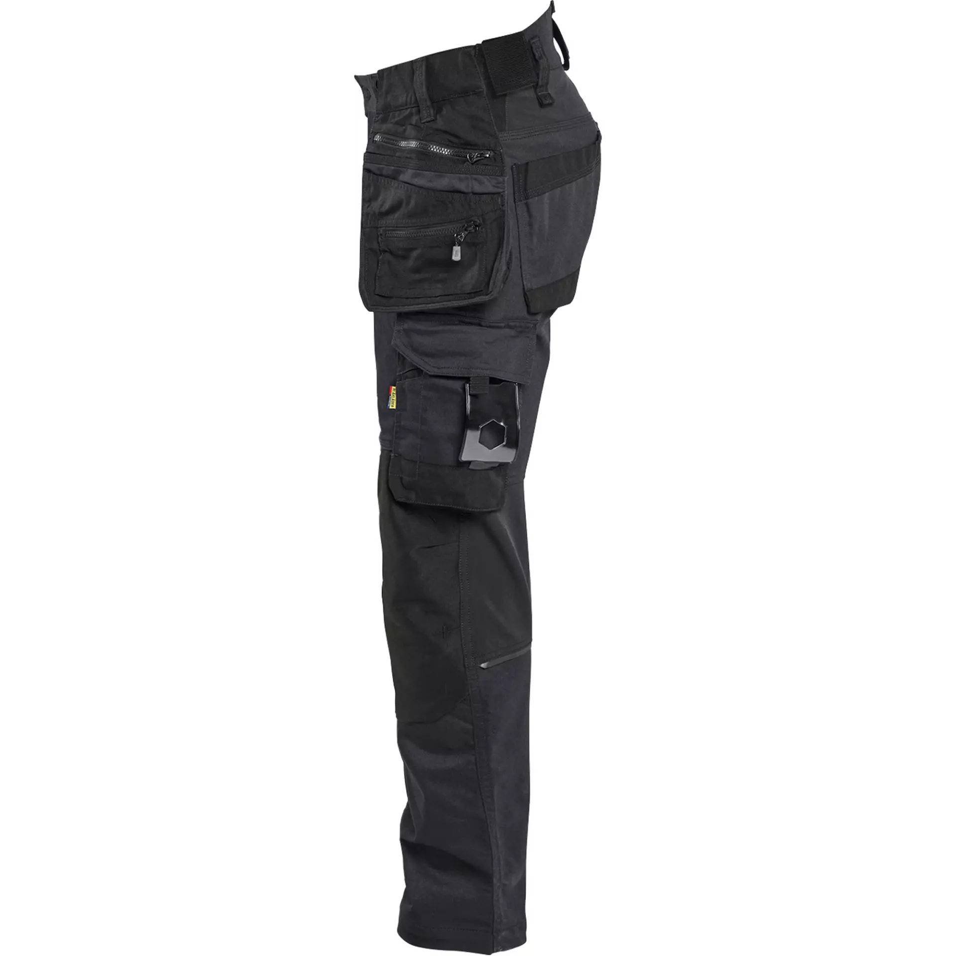 Blåkläder 197011499999, STRIKER Stretch Handwerker Arbeitshose, Schwarz/Schwarz, image 3