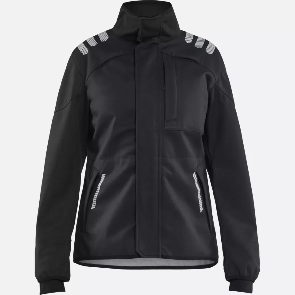 Blaklader 444215609900, Women's Softshell Jacket, Black, image 1, gallery thumbnail
