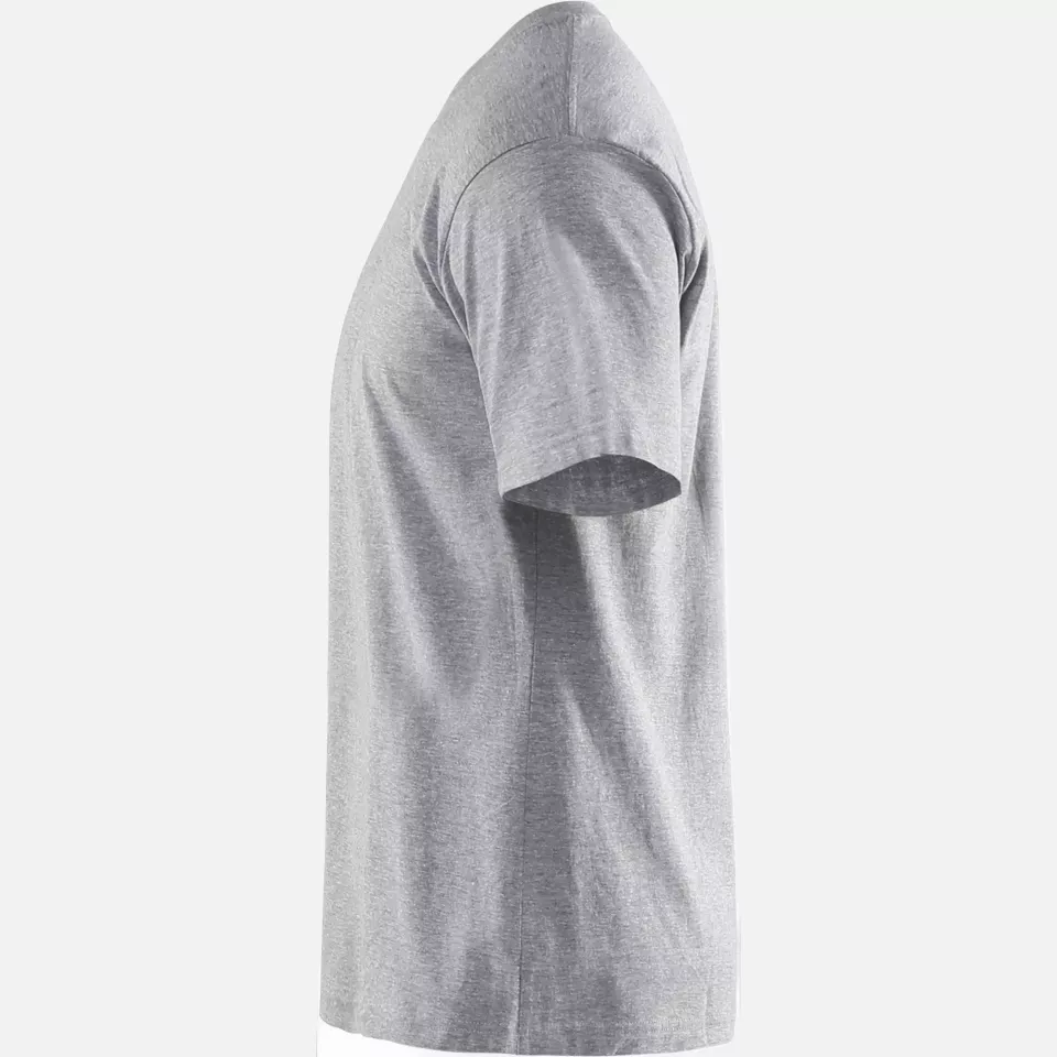 Blaklader 352510439000, T-Shirt, Grey Melange, image 3, gallery thumbnail