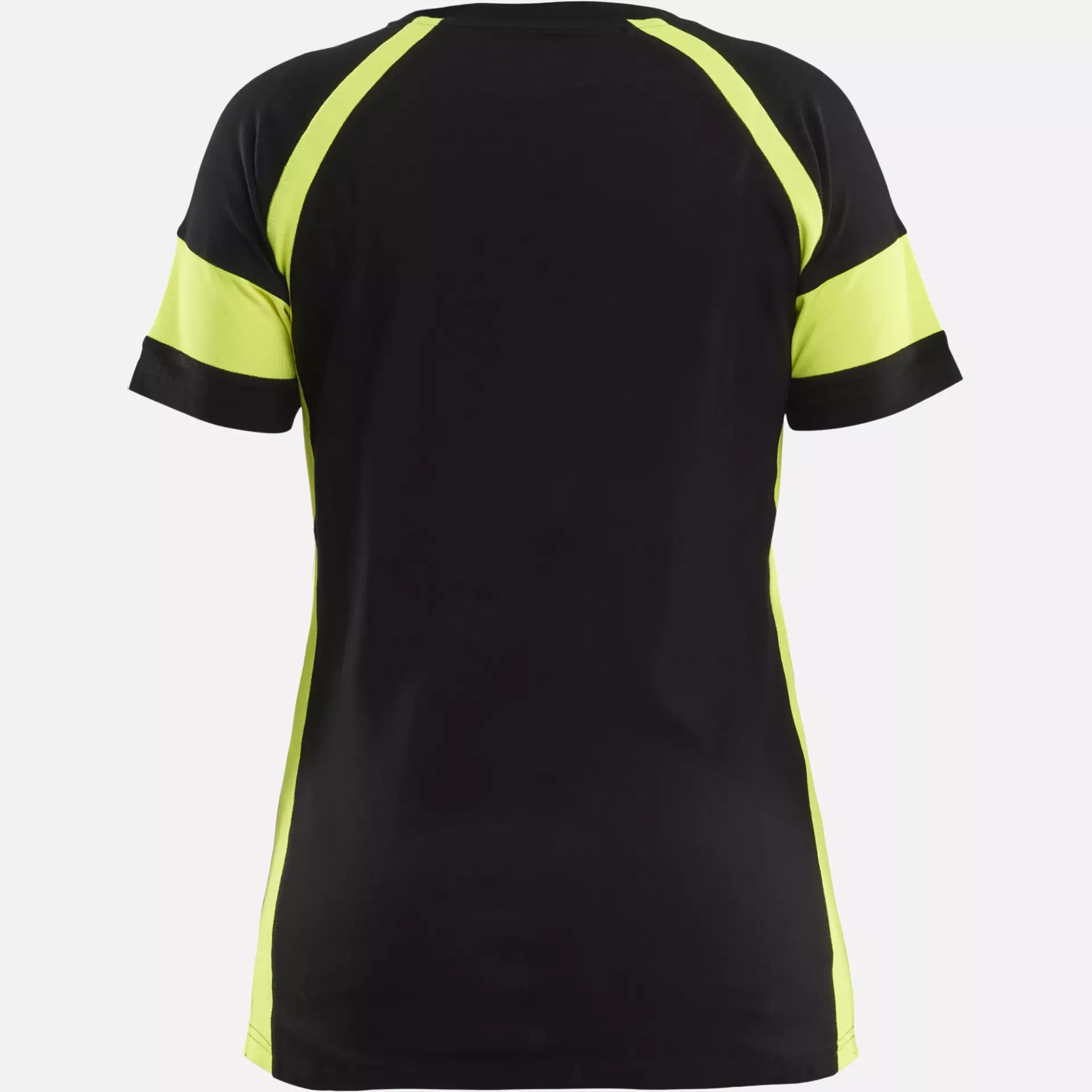 Blaklader 352410309933, High Vis Ladies T-Shirt, Black/Yellow, image 4