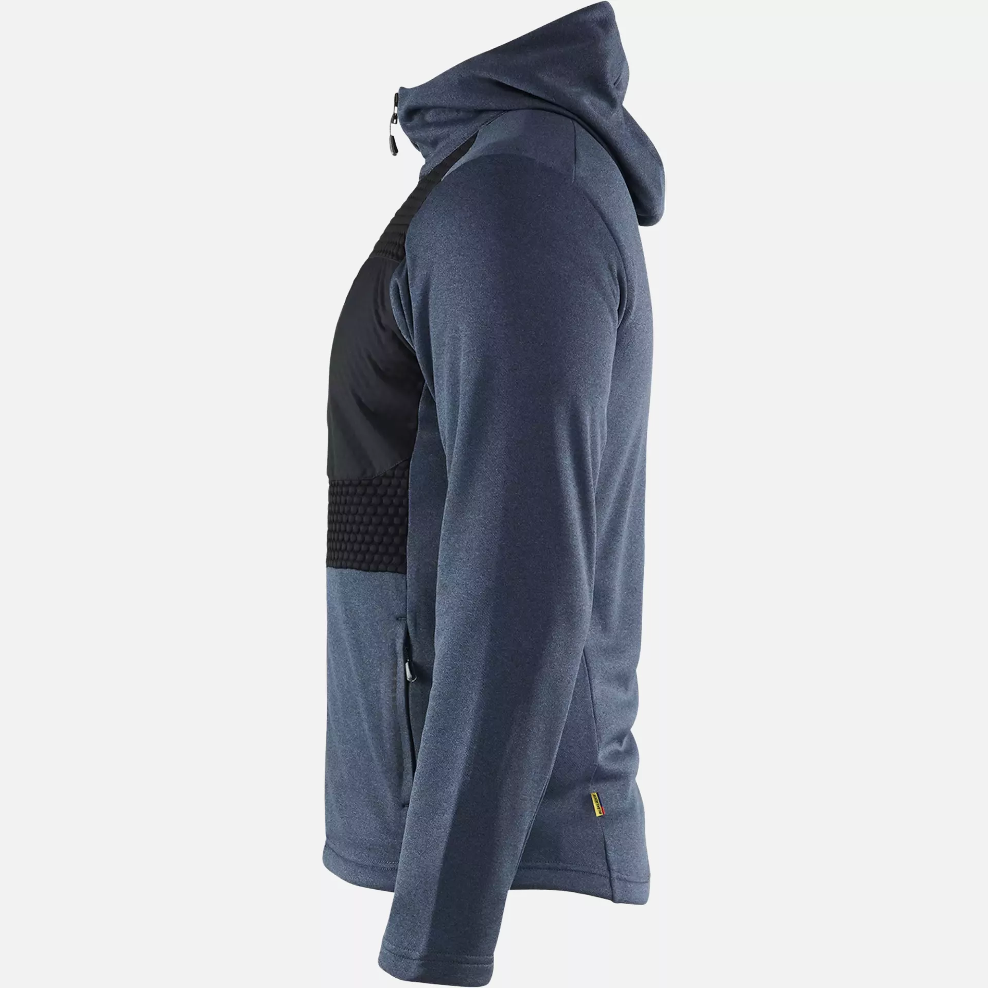 Blaklader 354025338299, Hooded Sweatshirt with Zipper, Dove Blue/Black, image 3