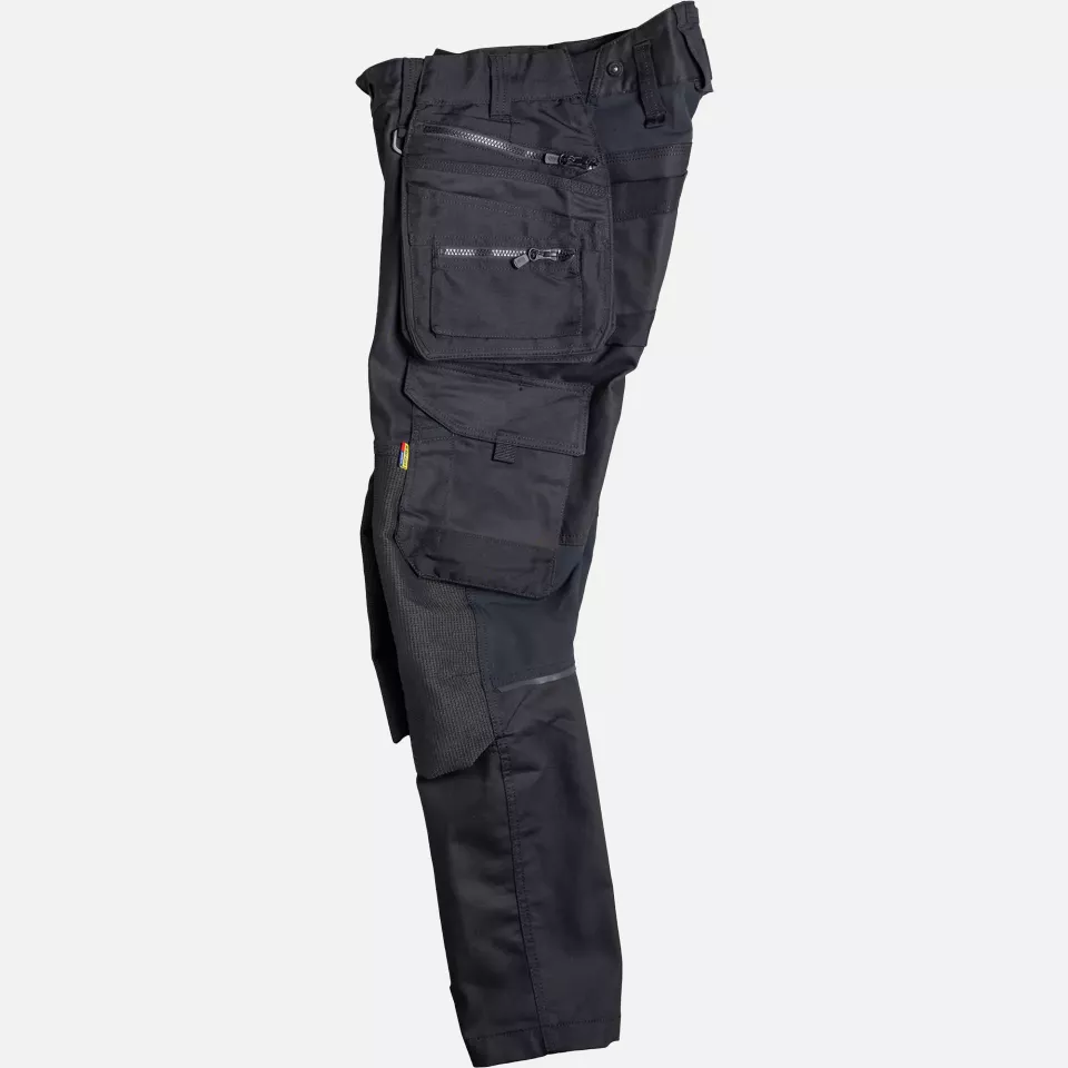 Blaklader 197011499999, STRIKER Stretch Craftsman Work Trousers, Black/Black, image 6, gallery thumbnail
