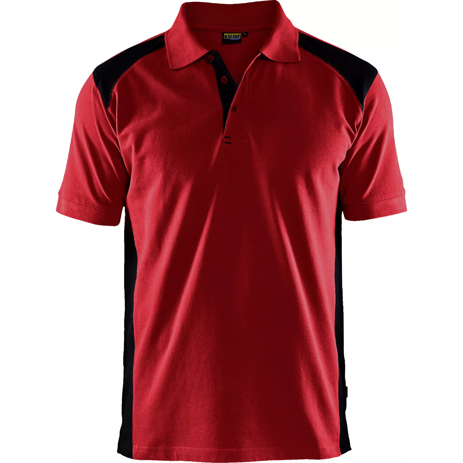 Blaklader 332410505699, Polo Shirt, Rot/Schwarz