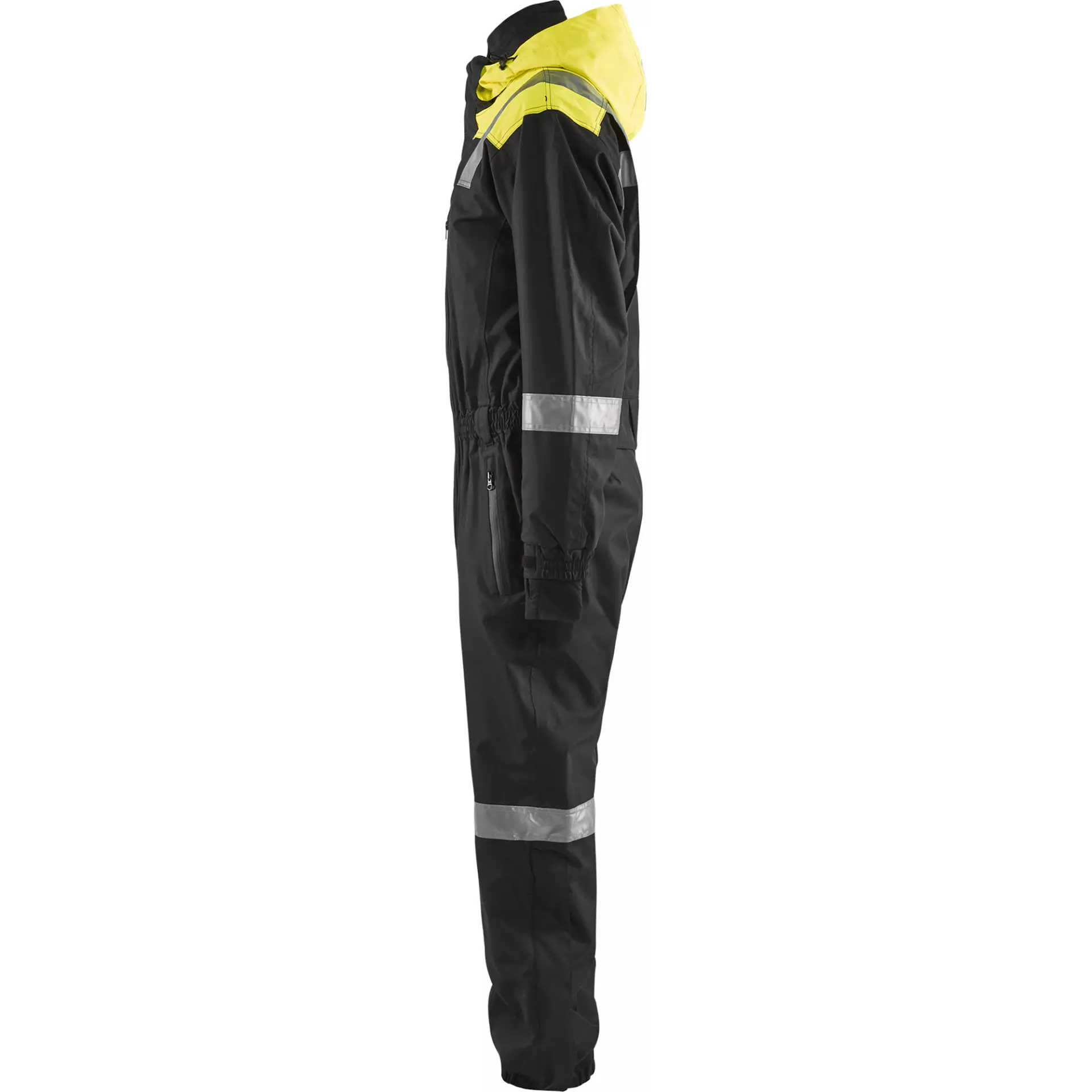 Blaklader 678619779933, Unlined Winter Coverall, Black/Yellow, image 3