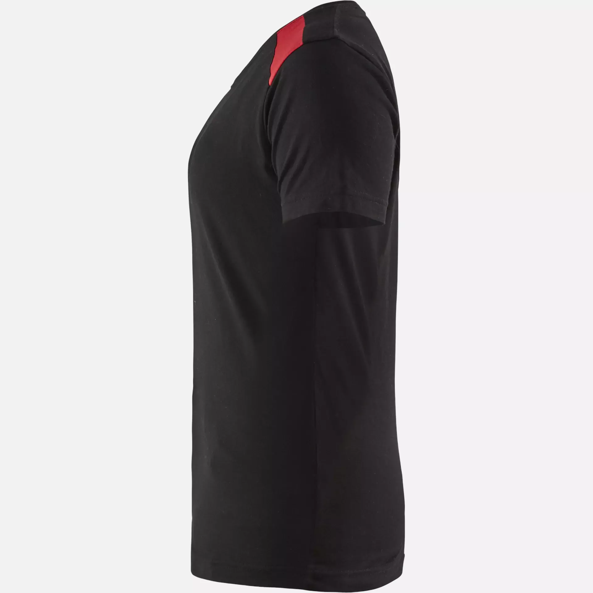 Blaklader 347910429956, Women's T-Shirt, Black/Red, image 3