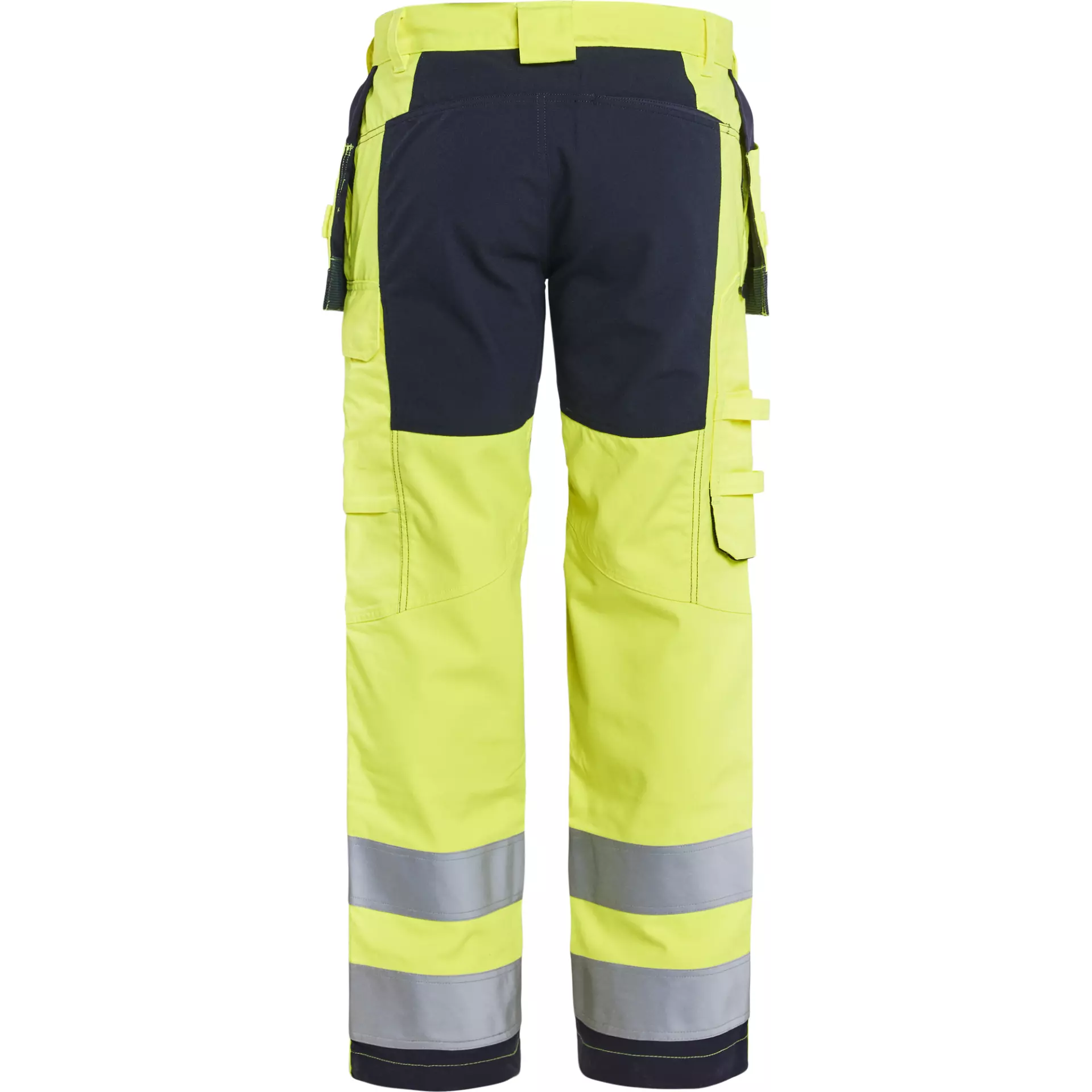 Blåkläder 158715123389, Multinorm Stretch Work Pants, Yellow/Navy Blue, image 4
