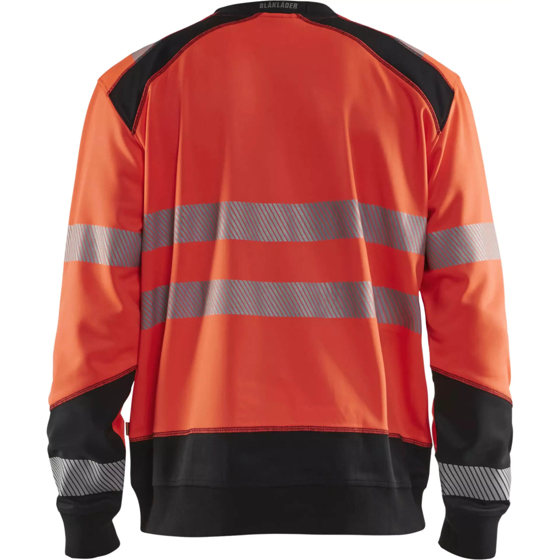 Blåkläder 354125285599, High Vis Sweatshirt, Red/Black, image 4