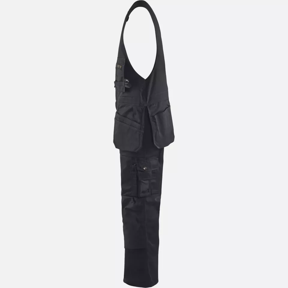 Blaklader 265018609900, Sleeveless Bib Overall, Black, image 3, gallery thumbnail