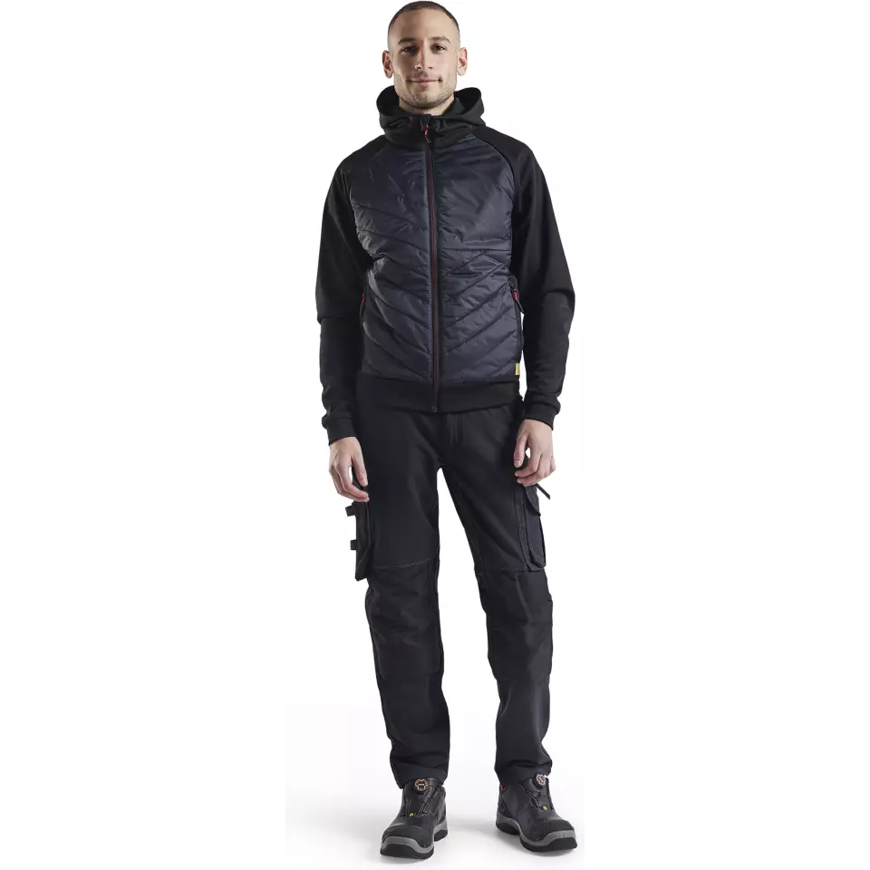 Blaklader 198916449900, X1900 4-Way Stretch Craftsman Work Trousers, Black, image 5, gallery thumbnail