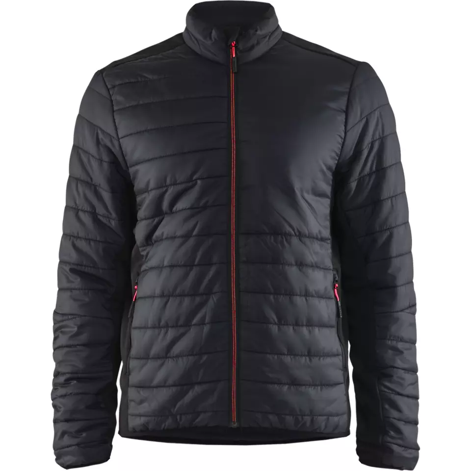 Blåkläder 471020309956, Padded Jacket, Black/Red, image 1, gallery thumbnail