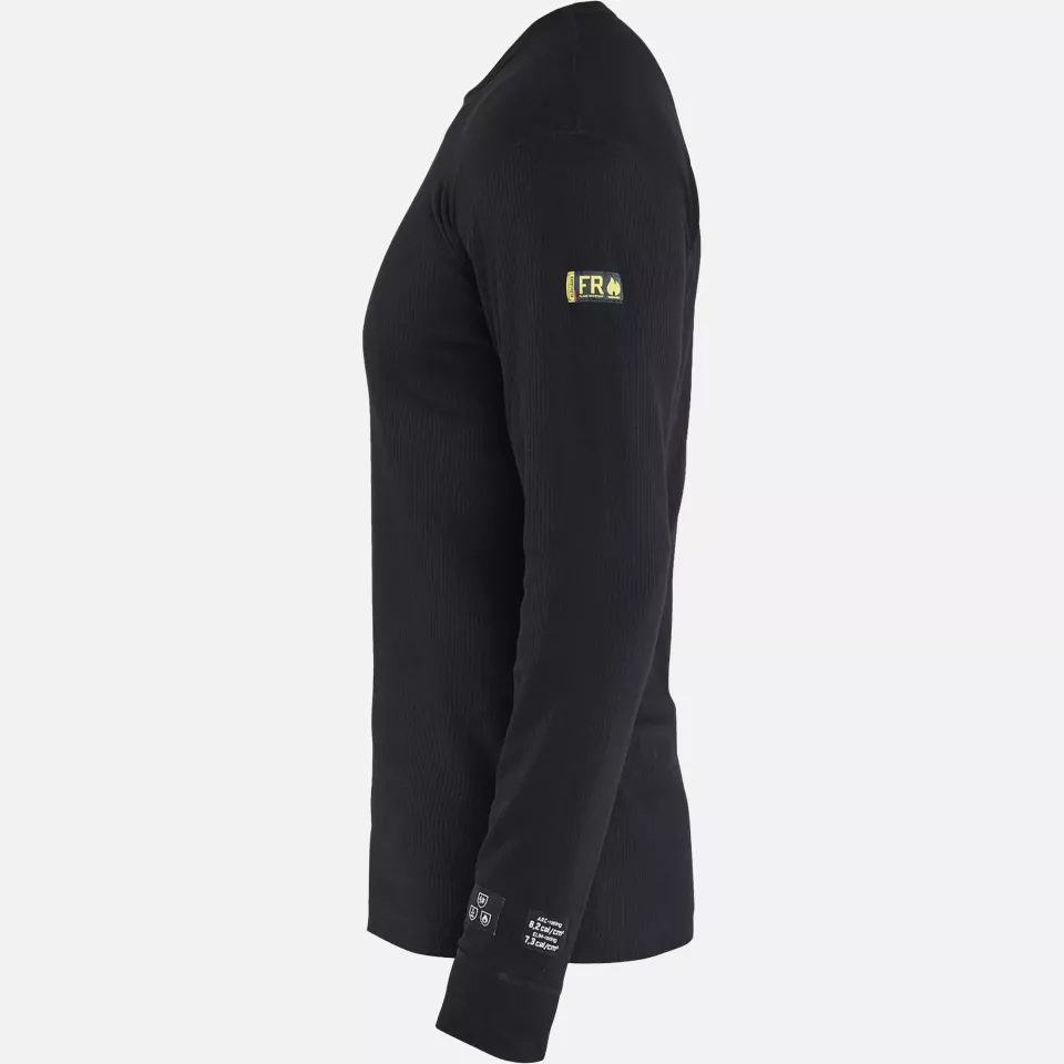 Blaklader 349817649900, Flame Retardant Undershirt, Black, image 3, gallery thumbnail