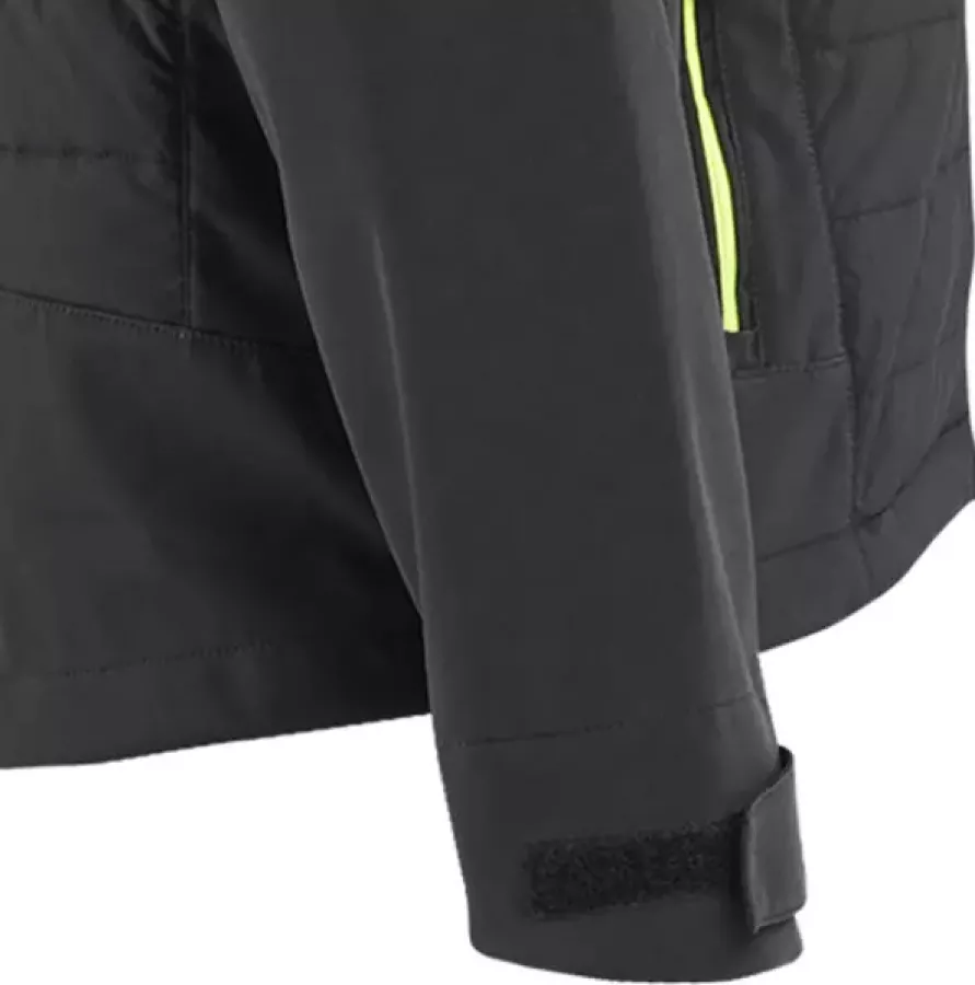 **Adjustable Velcro Sleeve Cuffs** seal out wind and let you fine-tune your fit for all-day comfort.