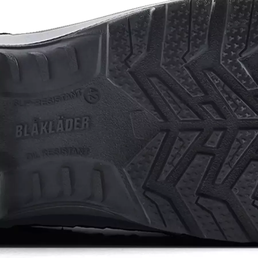 **Slip, Oil & Heat Resistant Nitrile Outsole** gives you unbeatable traction and stability on any demanding surface.
