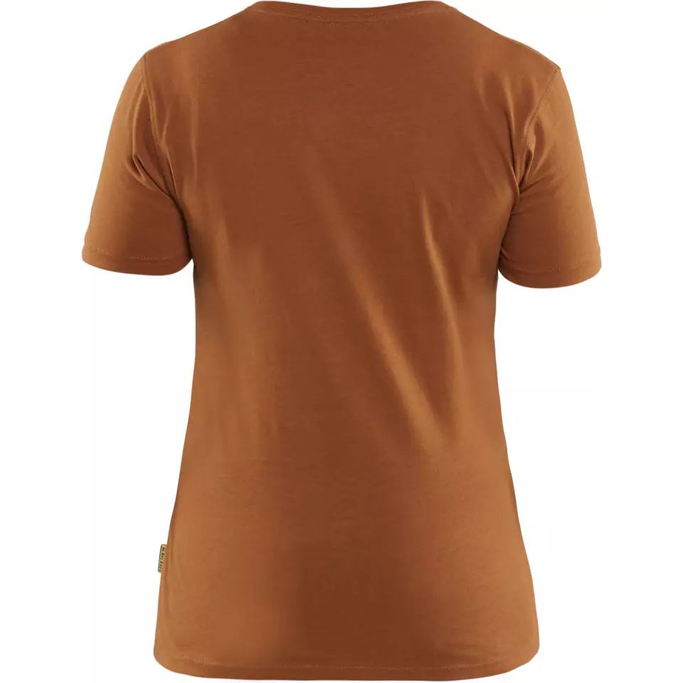 Blåkläder 343110424000, 3D Ladies T-Shirt, Rust, image 4, gallery thumbnail