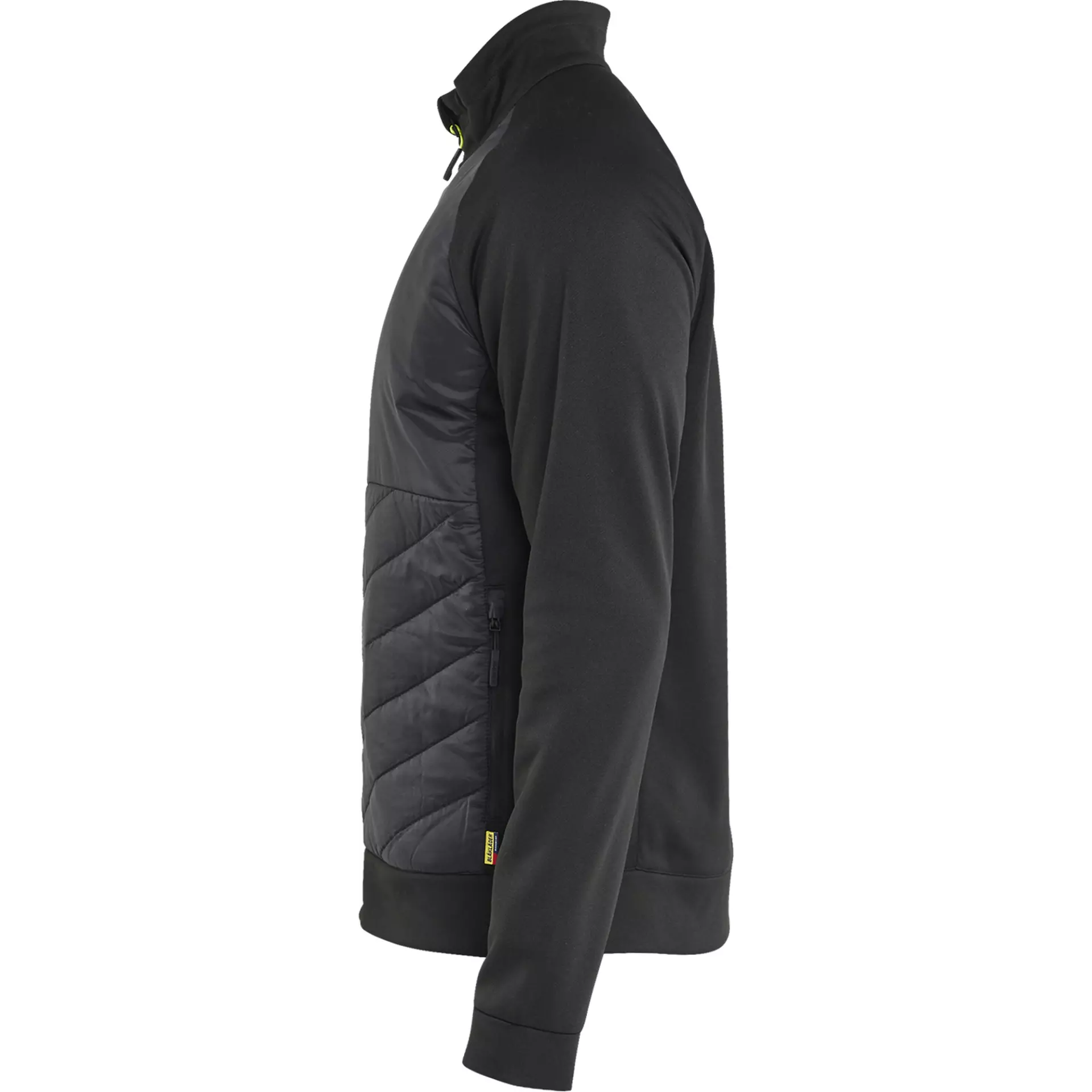 Blåkläder 341825269933, Hybrid Sweater, Black/Hi-Vis Yellow, image 3