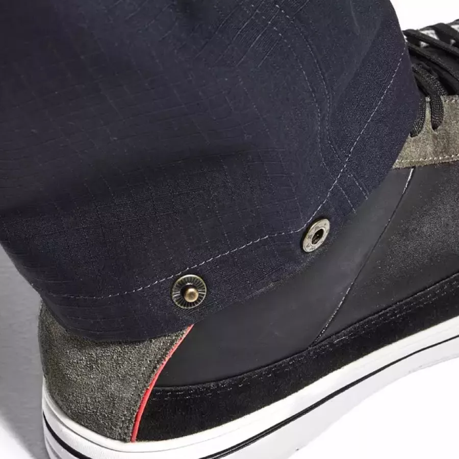 **Adjustable Leg Openings with Buttons** let you fine-tune the fit for comfort and mobility all day long.