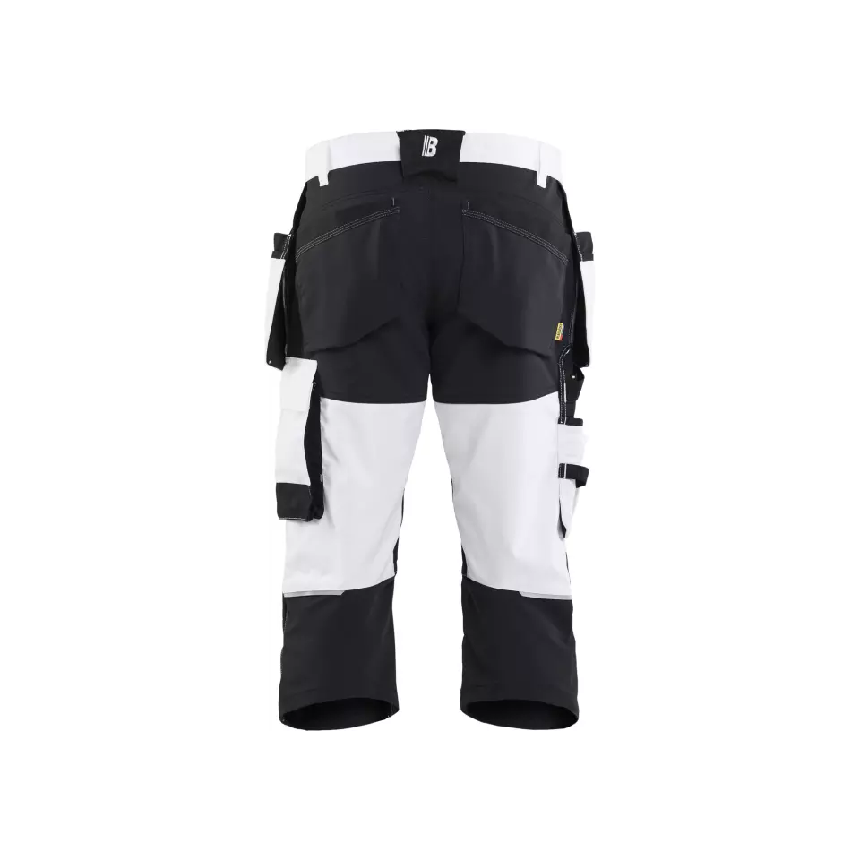 Blåkläder 177418321099, Stretch Maler Piratenhose, Weiß/Schwarz, image 2, gallery thumbnail