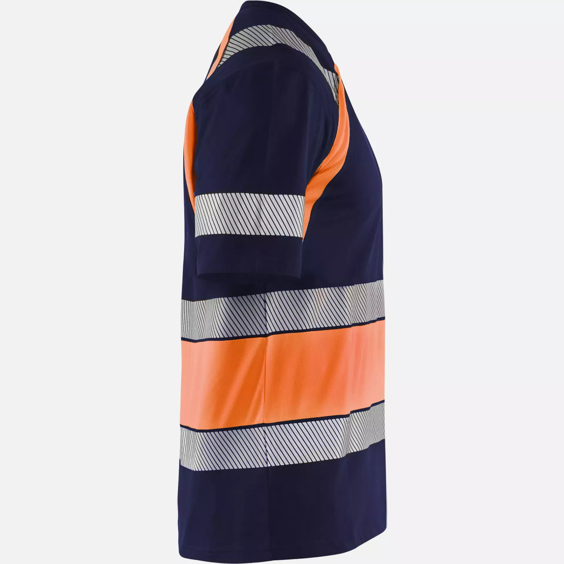 Blaklader 342110308853, High Vis T-Shirt, Marineblau/Orange, image 2