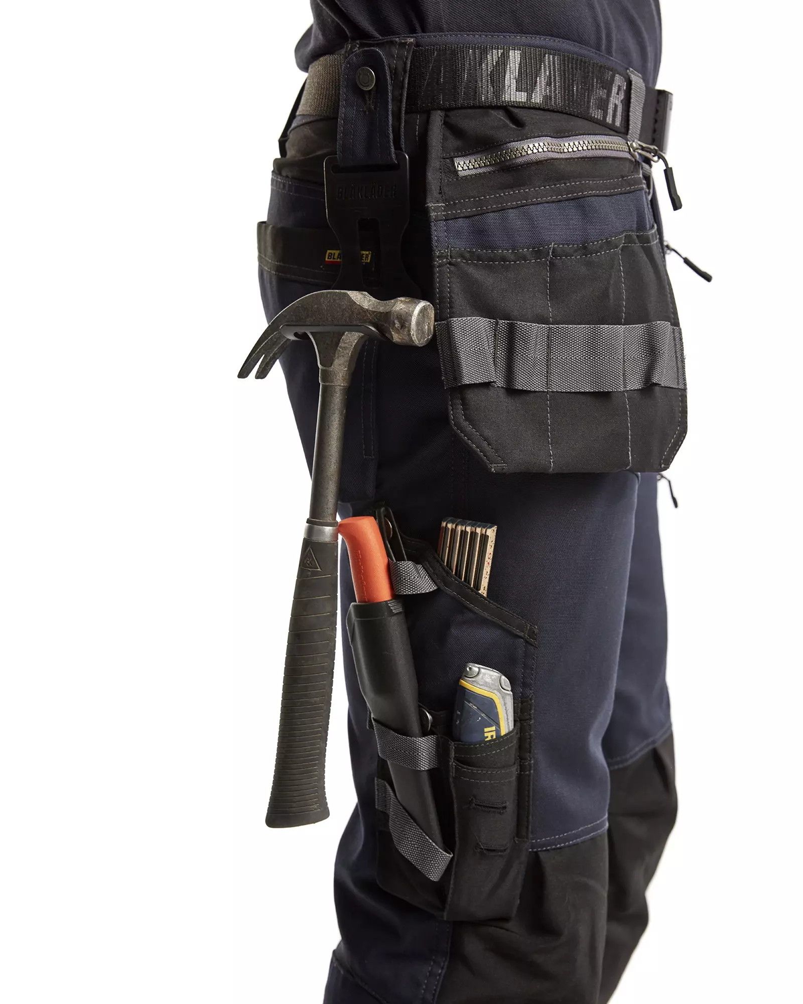 Blåkläder 159013438699, Stretch Craftsman Work Pants, Dark Navy/Black, image 8