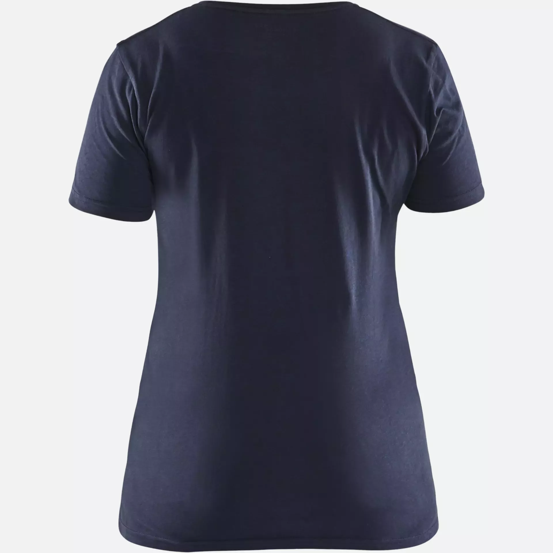 Blaklader 347910428633, Ladies T-Shirt, Dark Navy/Yellow, image 4