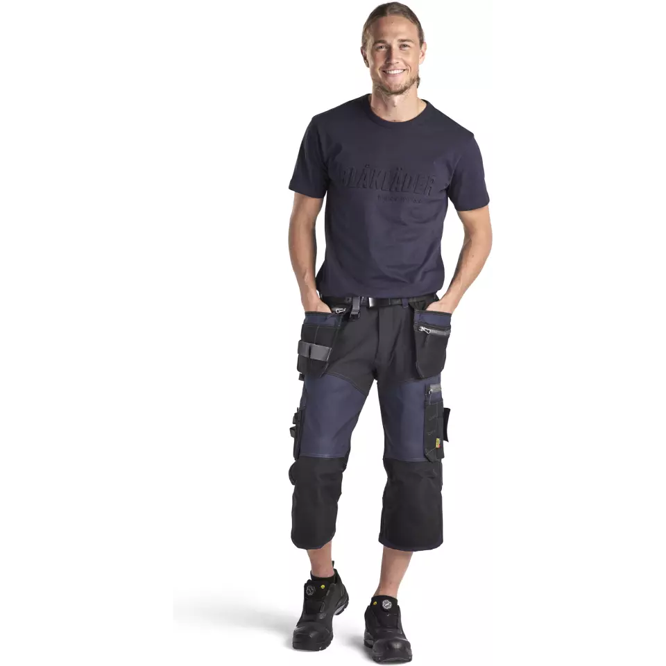 Blaklader 159713438699, Stretch Pirate Trousers, Dark Navy/Black, image 5, gallery thumbnail